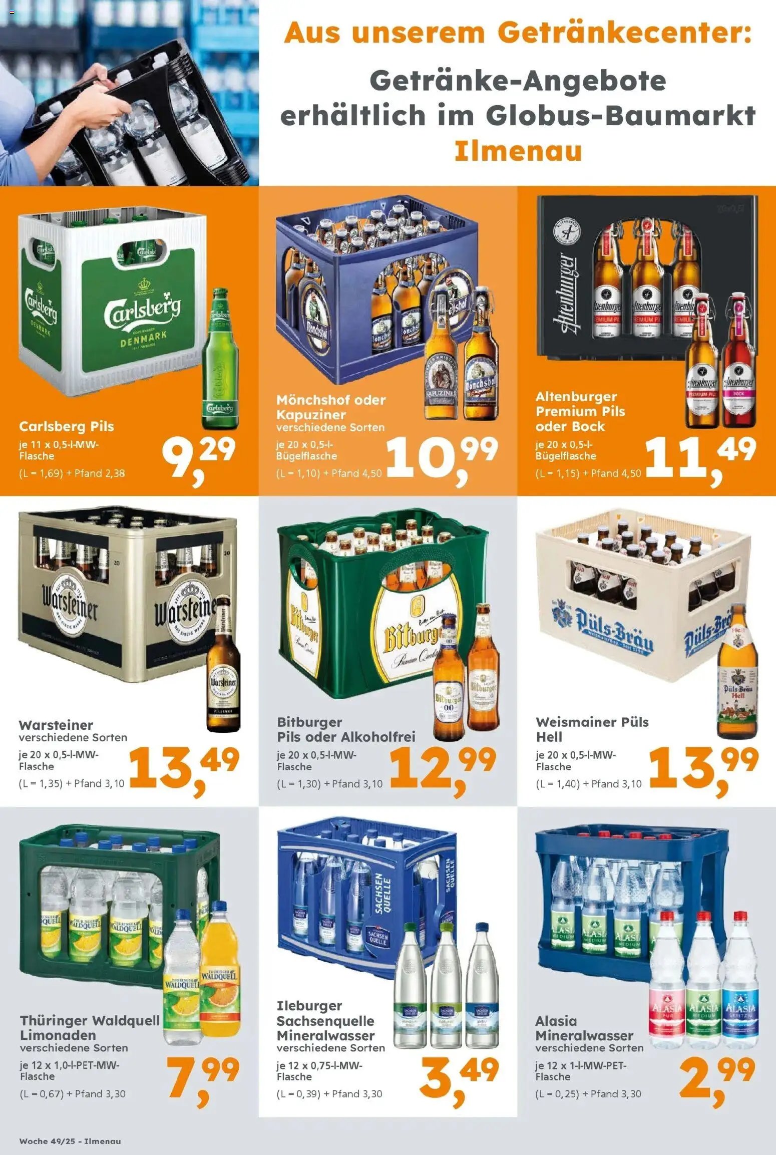 Globus Baumarkt prospekt Ilmenau	