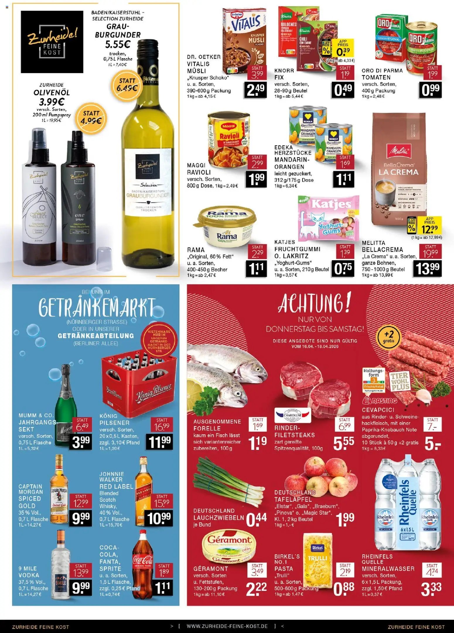 Edeka Zurheide Prospekt 	 (2026-04-13 - 2026-04-18)