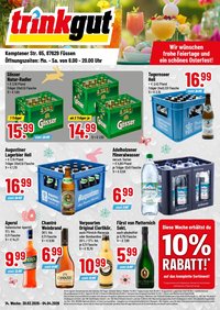 Trinkgut Prospekt Füssen	