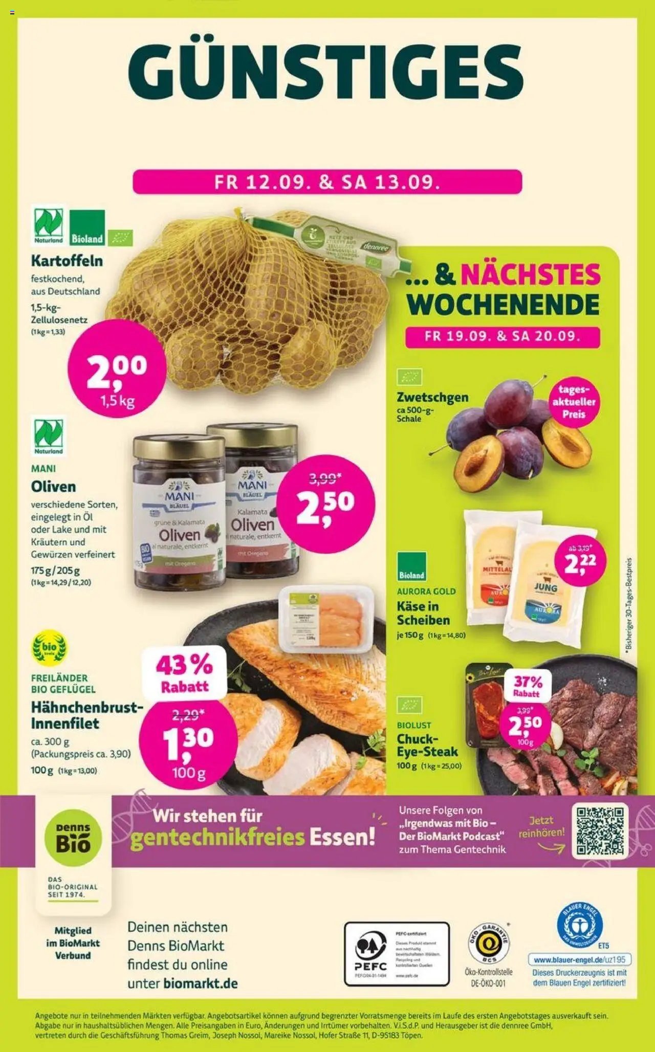Denns BioMarkt Angebote (2025-09-10 - 2025-09-23) | 12