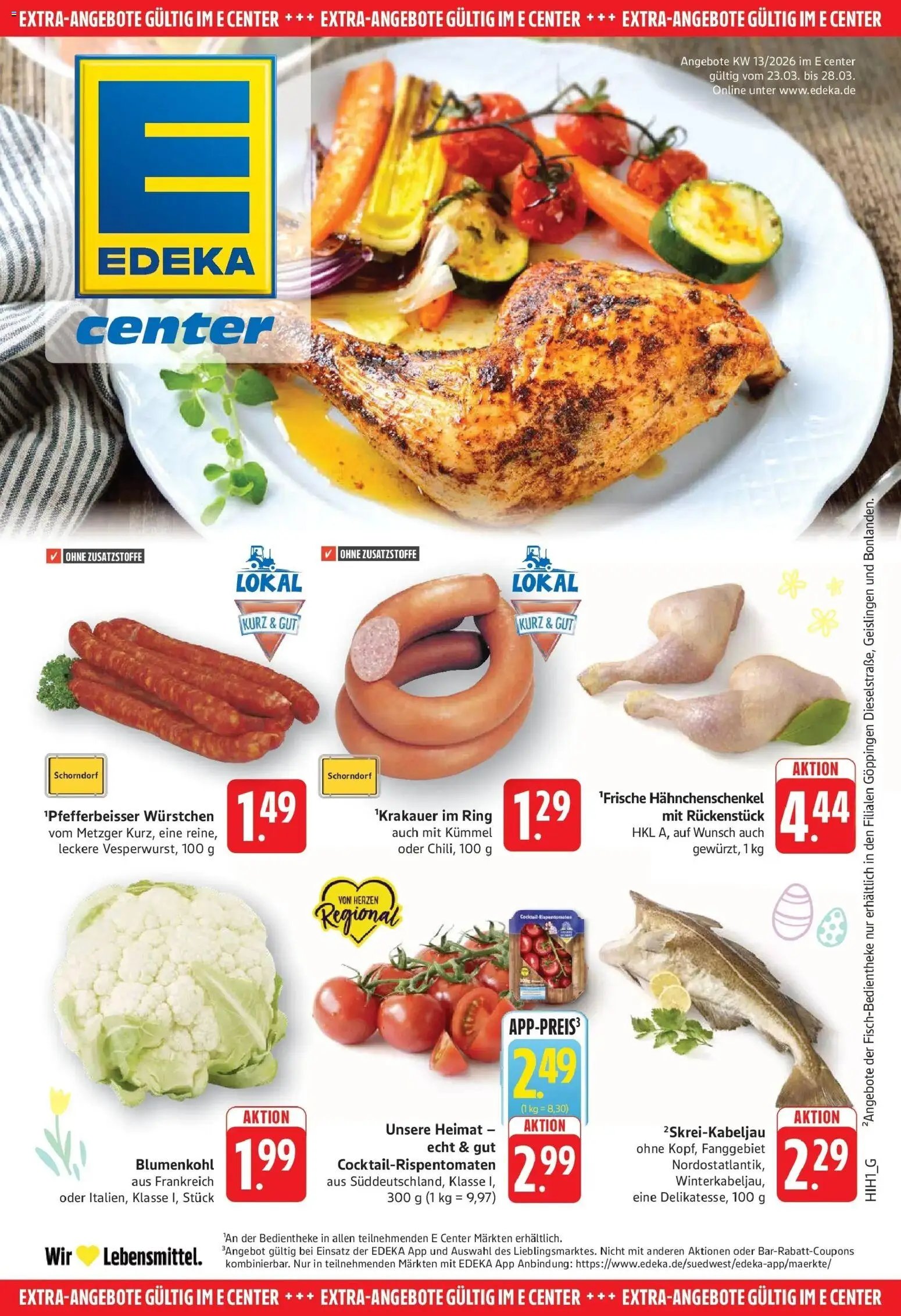 E center Prospekt Filderstadt-Bonlanden	 (2026-03-23 - 2026-03-28)