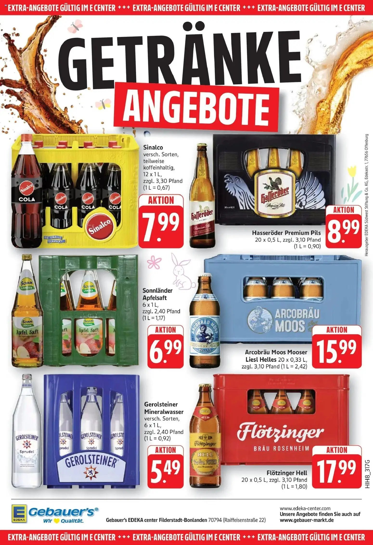 E center Prospekt Filderstadt-Bonlanden	 (2026-03-23 - 2026-03-28)