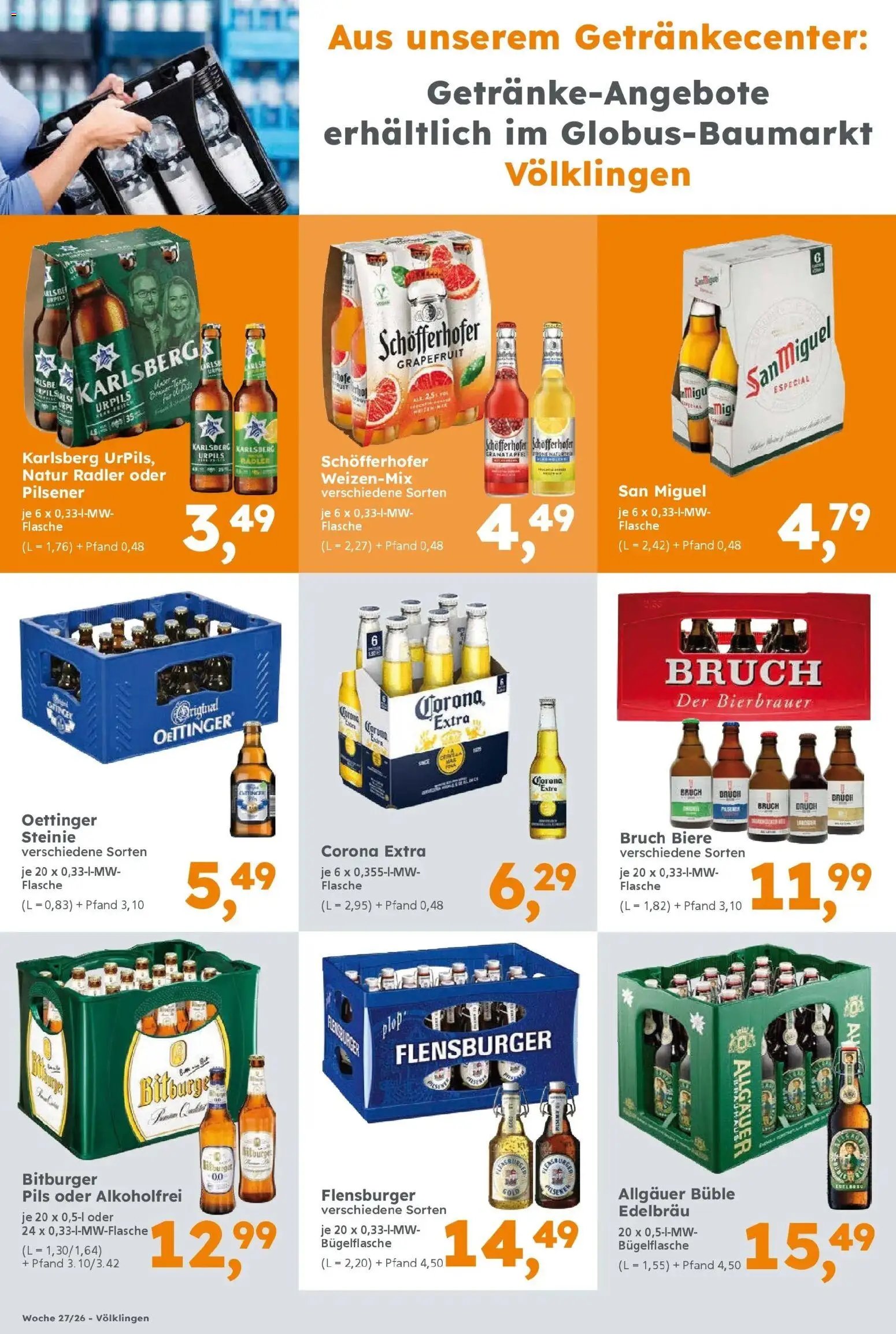 Globus Baumarkt - Globus Baumarkt: Wochenangebote