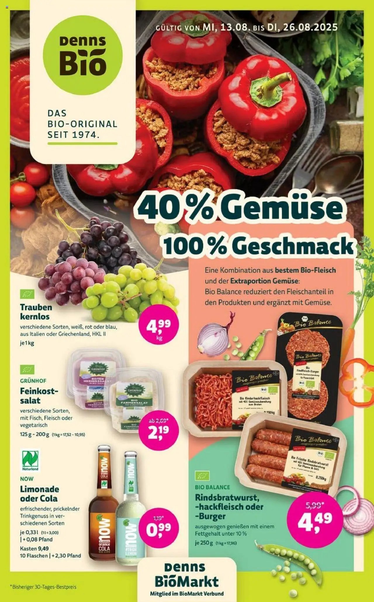 Denns BioMarkt Angebote (2025-08-13 - 2025-08-26) | 1