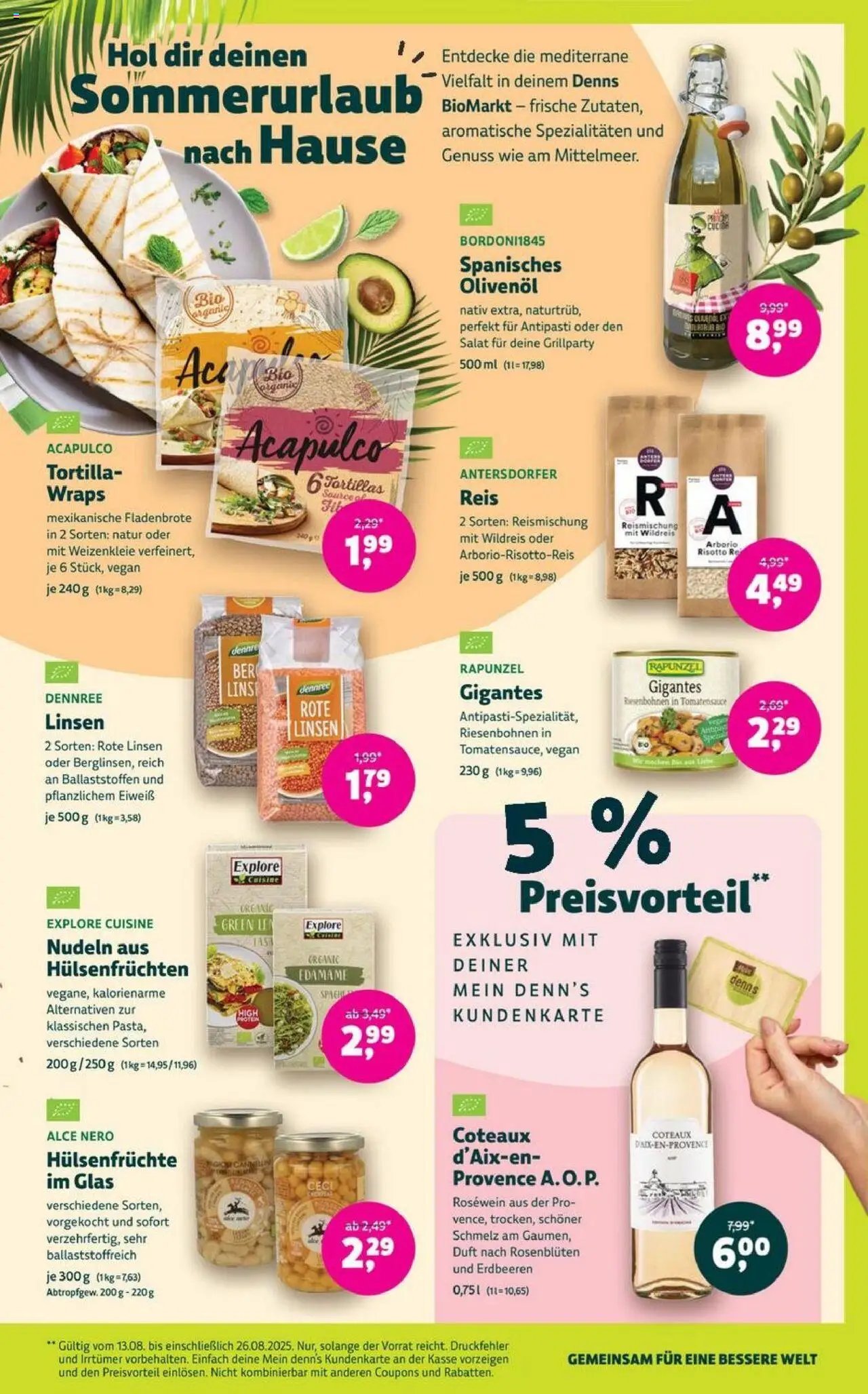 Denns BioMarkt Angebote (2025-08-13 - 2025-08-26) | 7