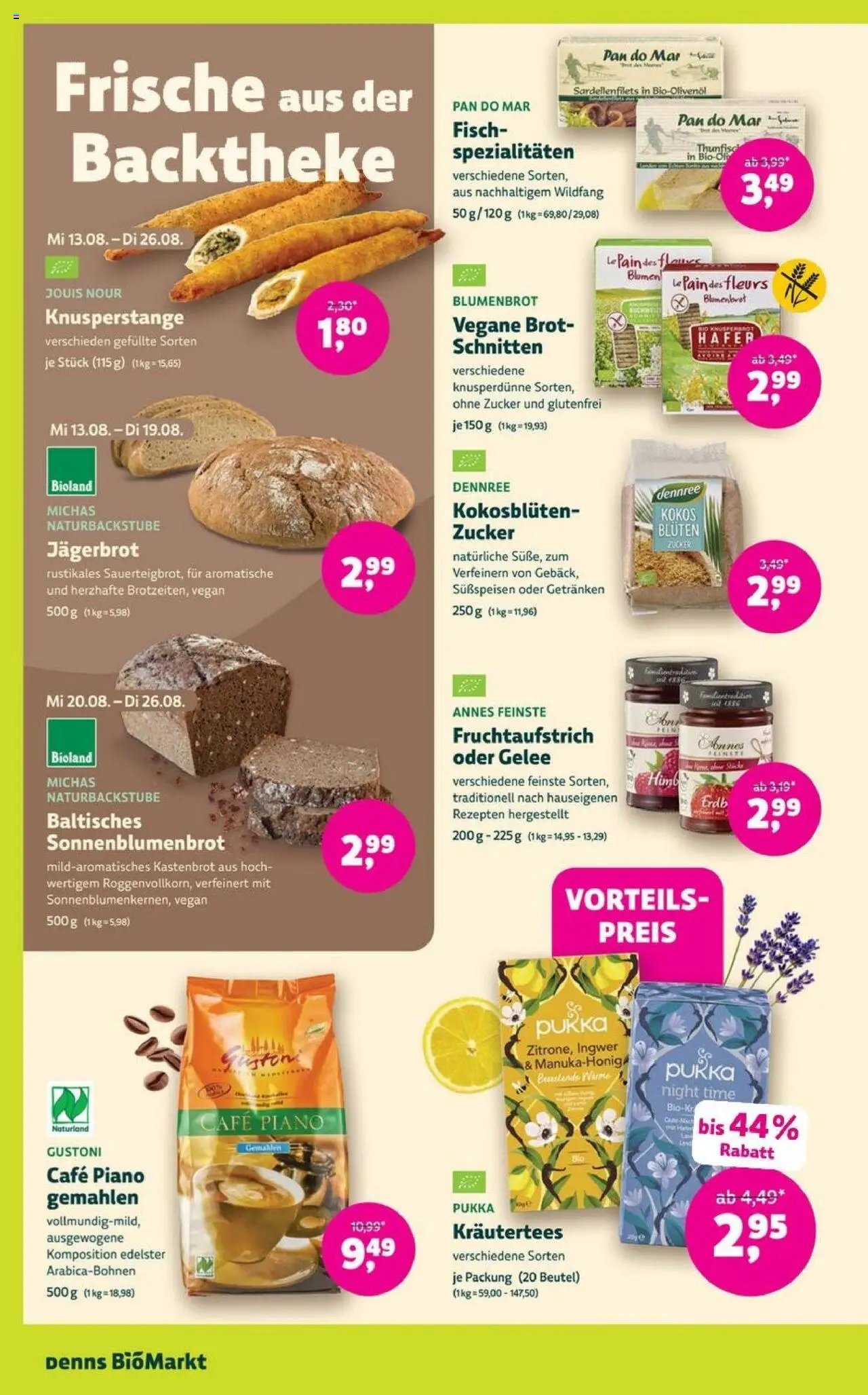 Denns BioMarkt Angebote (2025-08-13 - 2025-08-26) | 8