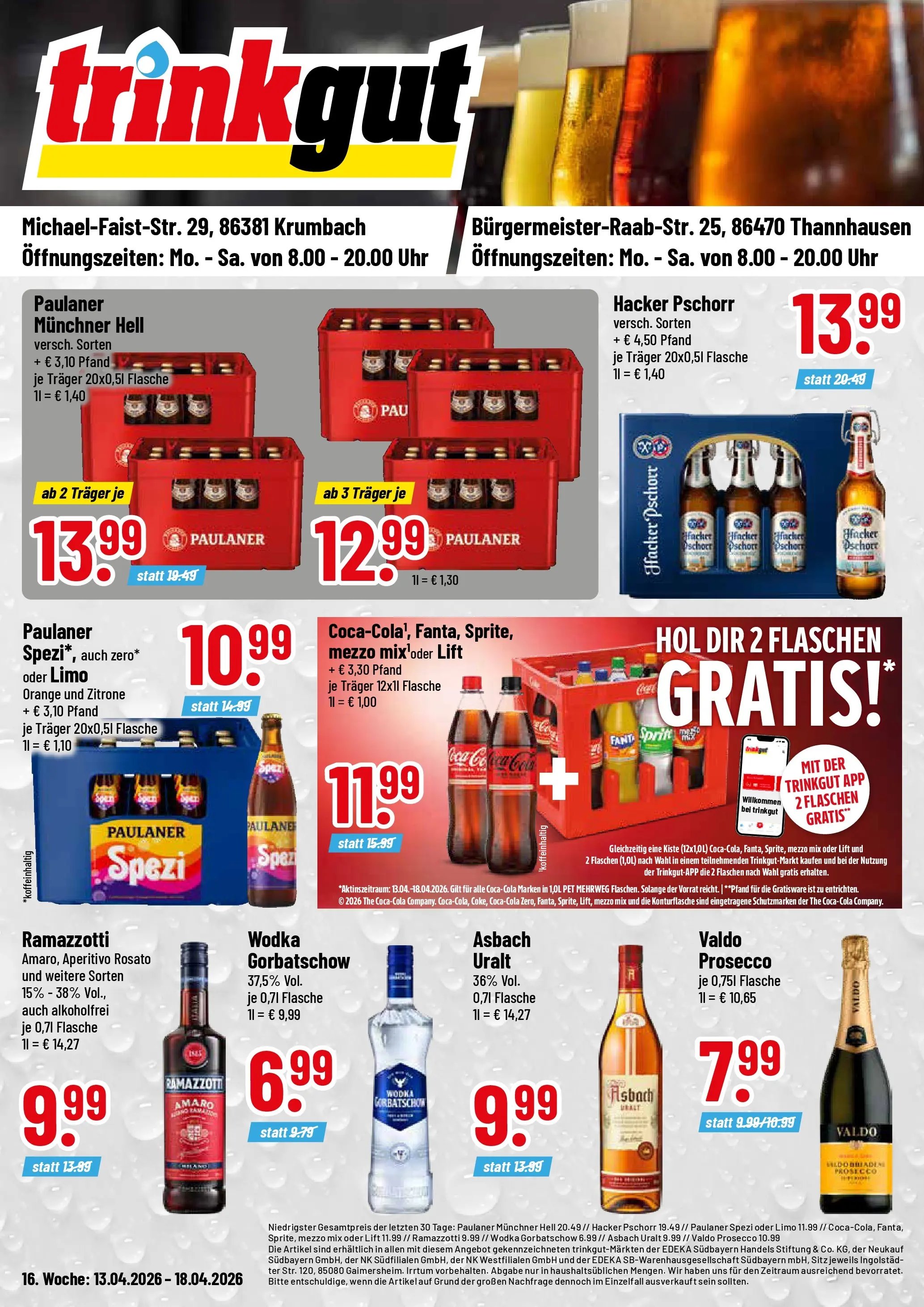 Trinkgut Prospekt Krumbach	