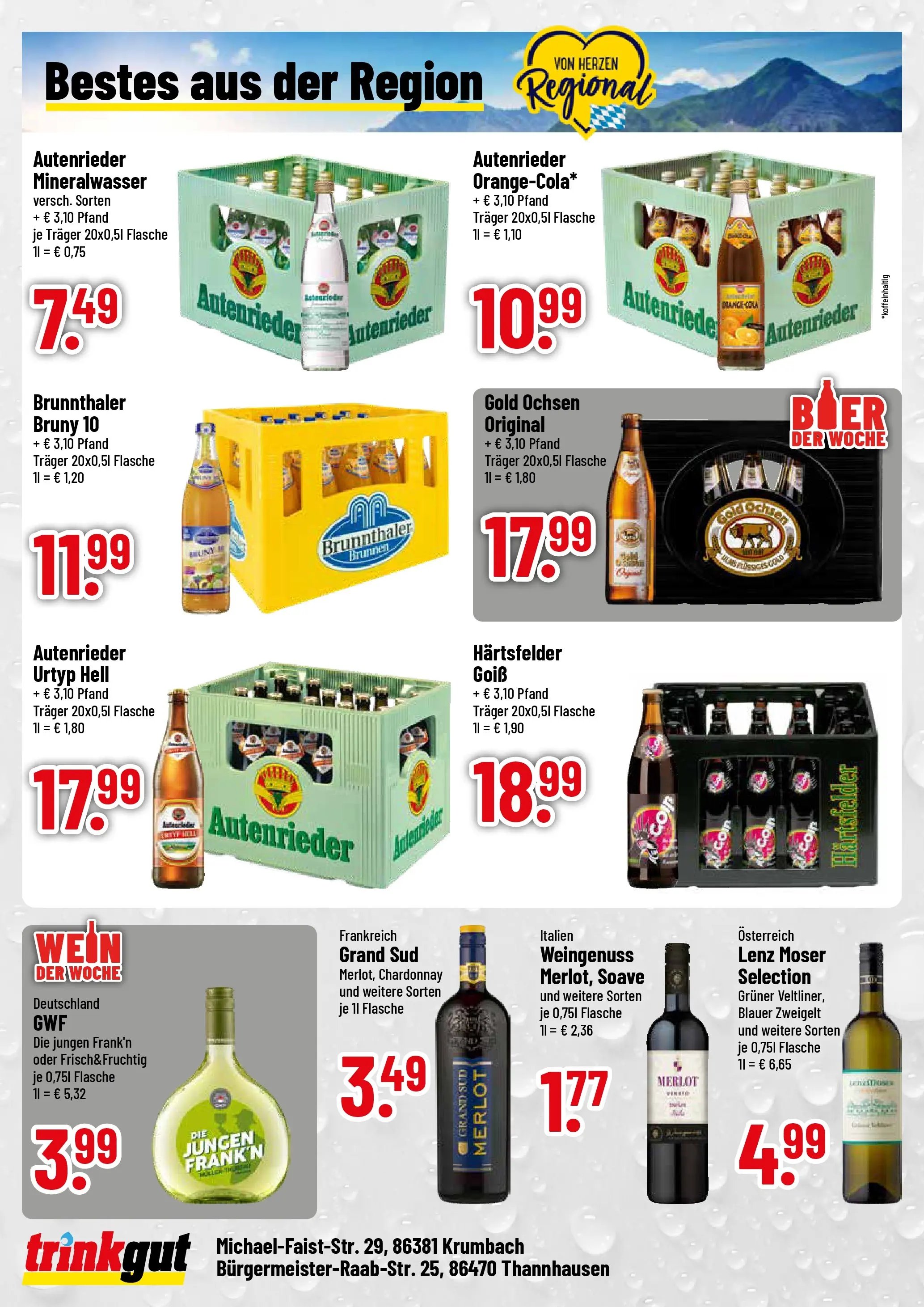 Trinkgut Prospekt Krumbach	