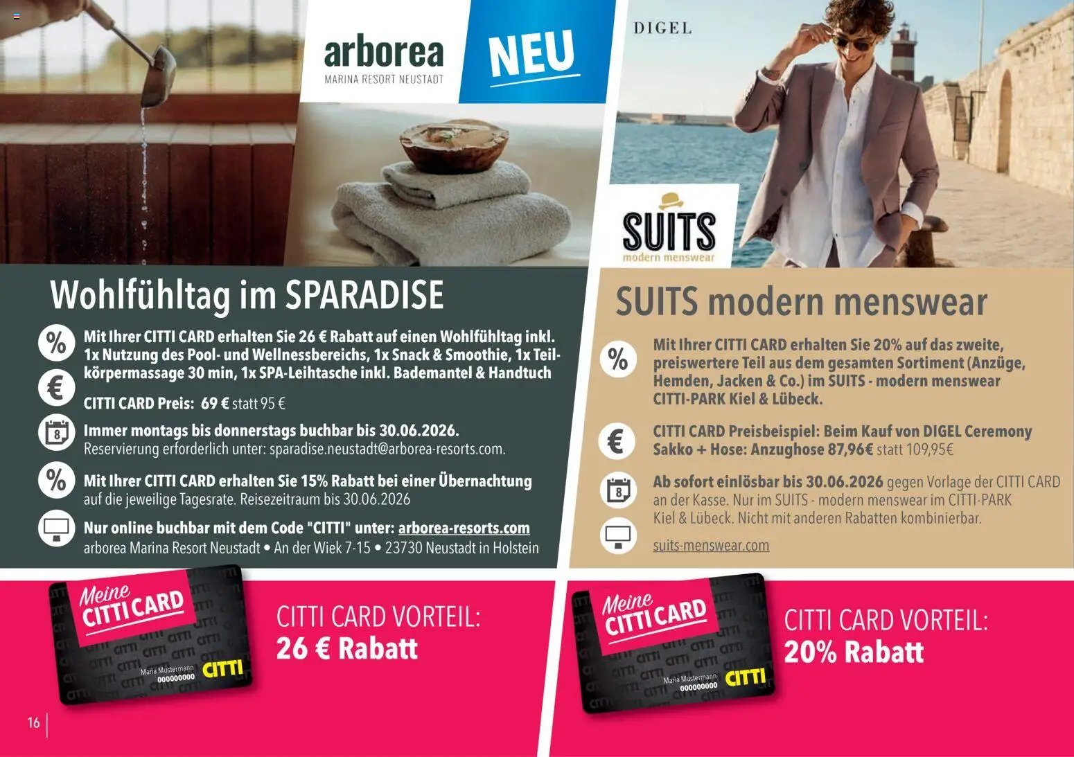 CITTI Markt Vorteilsheft