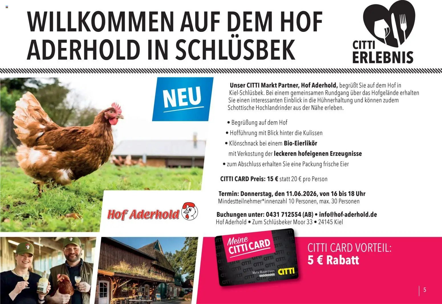 CITTI Markt Vorteilsheft