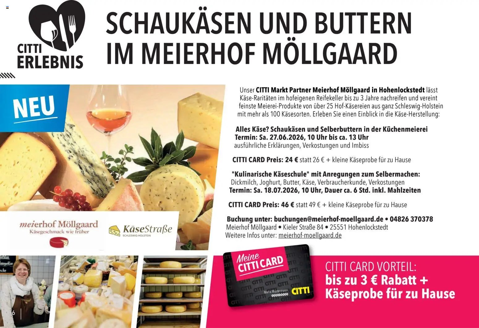 CITTI Markt Vorteilsheft