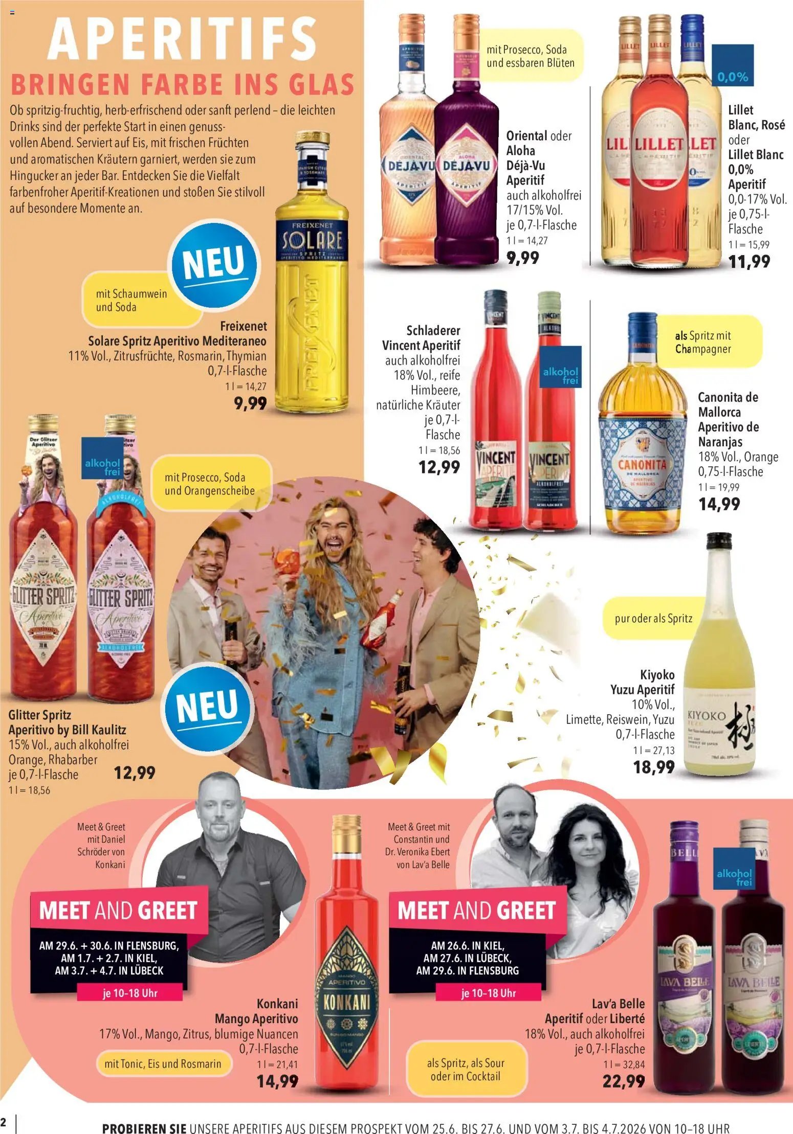 CITTI Markt Sommer Aperitifs