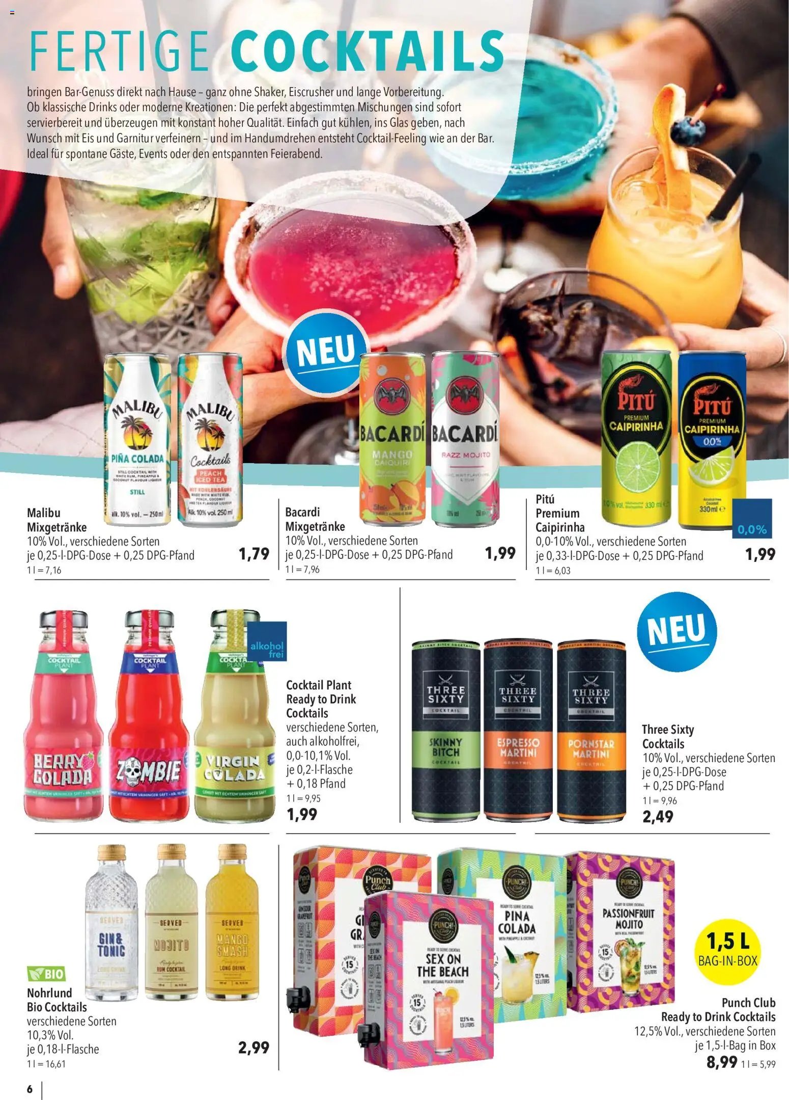 CITTI Markt Sommer Aperitifs