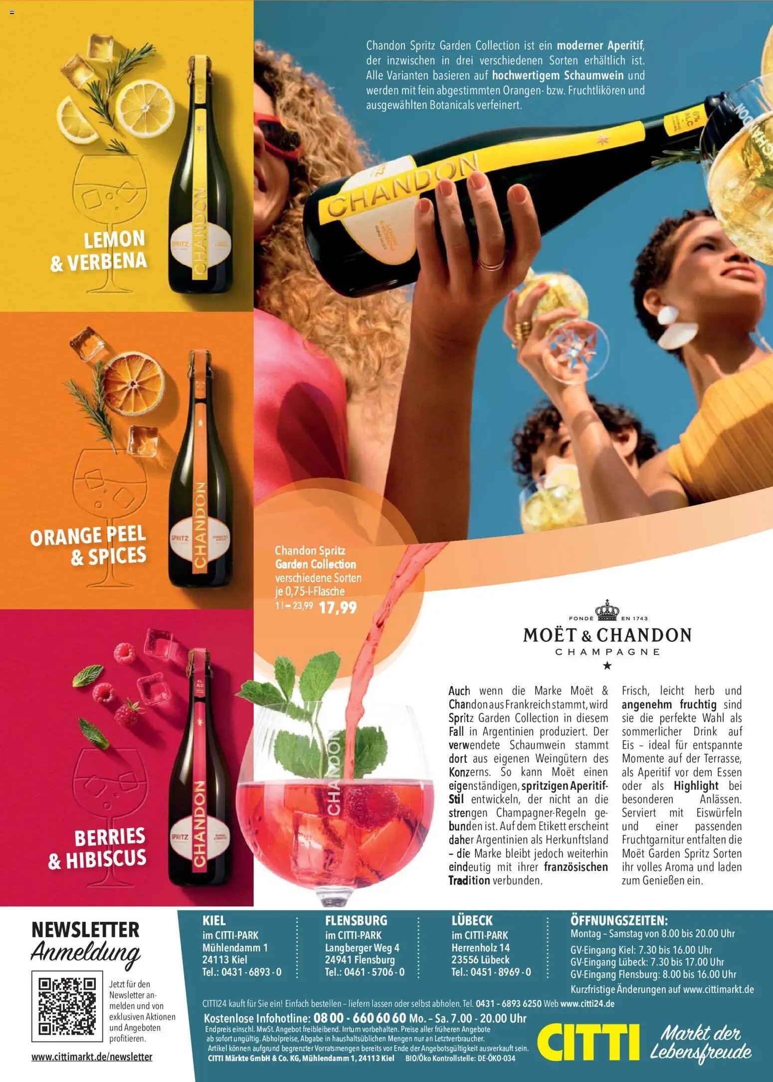 CITTI Markt Sommer Aperitifs