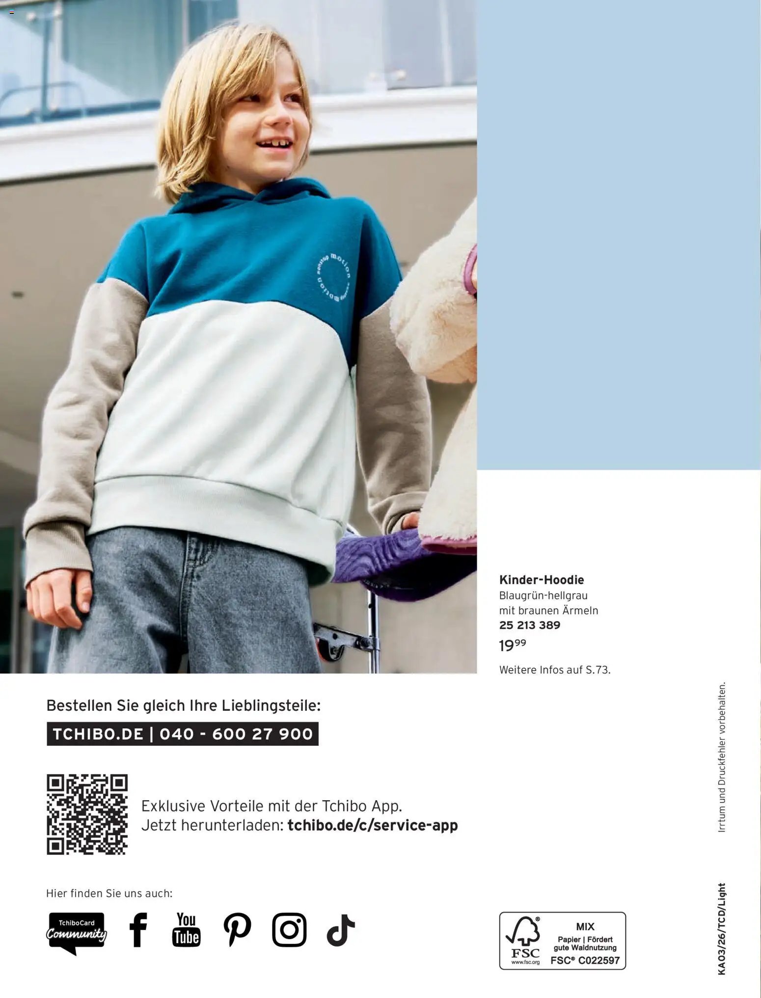 Katalog Tchibo Frühling Kids