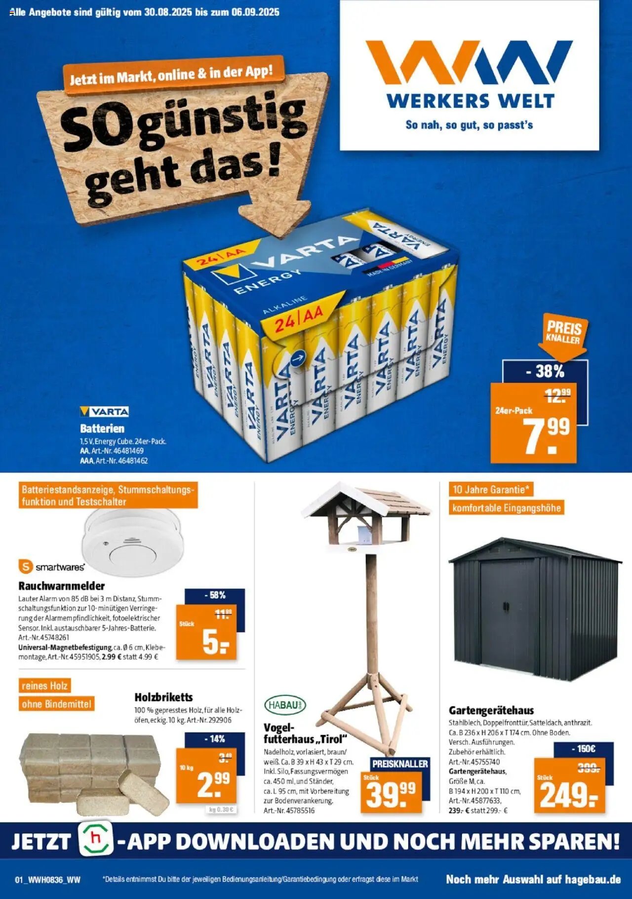 Hagebau Prospekt Eisenberg	 (2025-08-30 - 2025-09-06) | 1