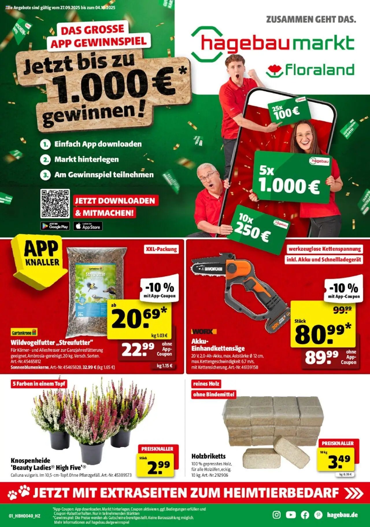 Hagebau Prospekt Korschenbroich (2025-09-27 - 2025-10-04) | 1