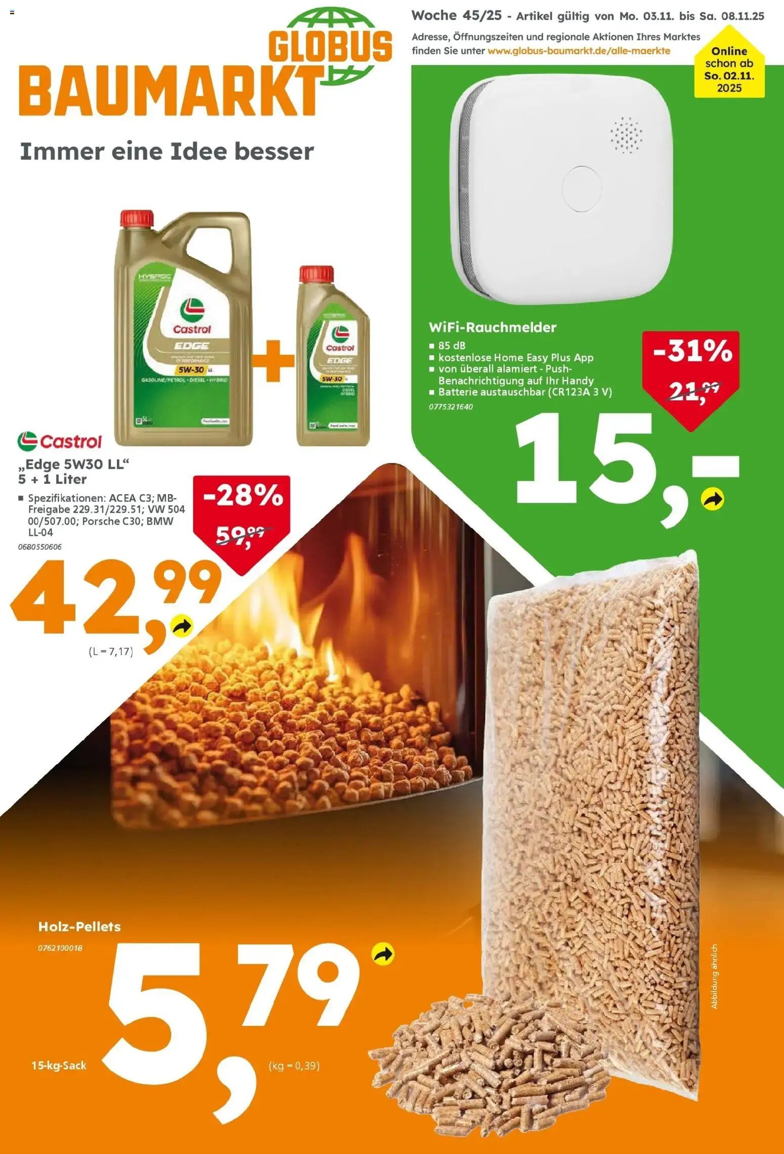 Globus Baumarkt prospekt Hösbach	