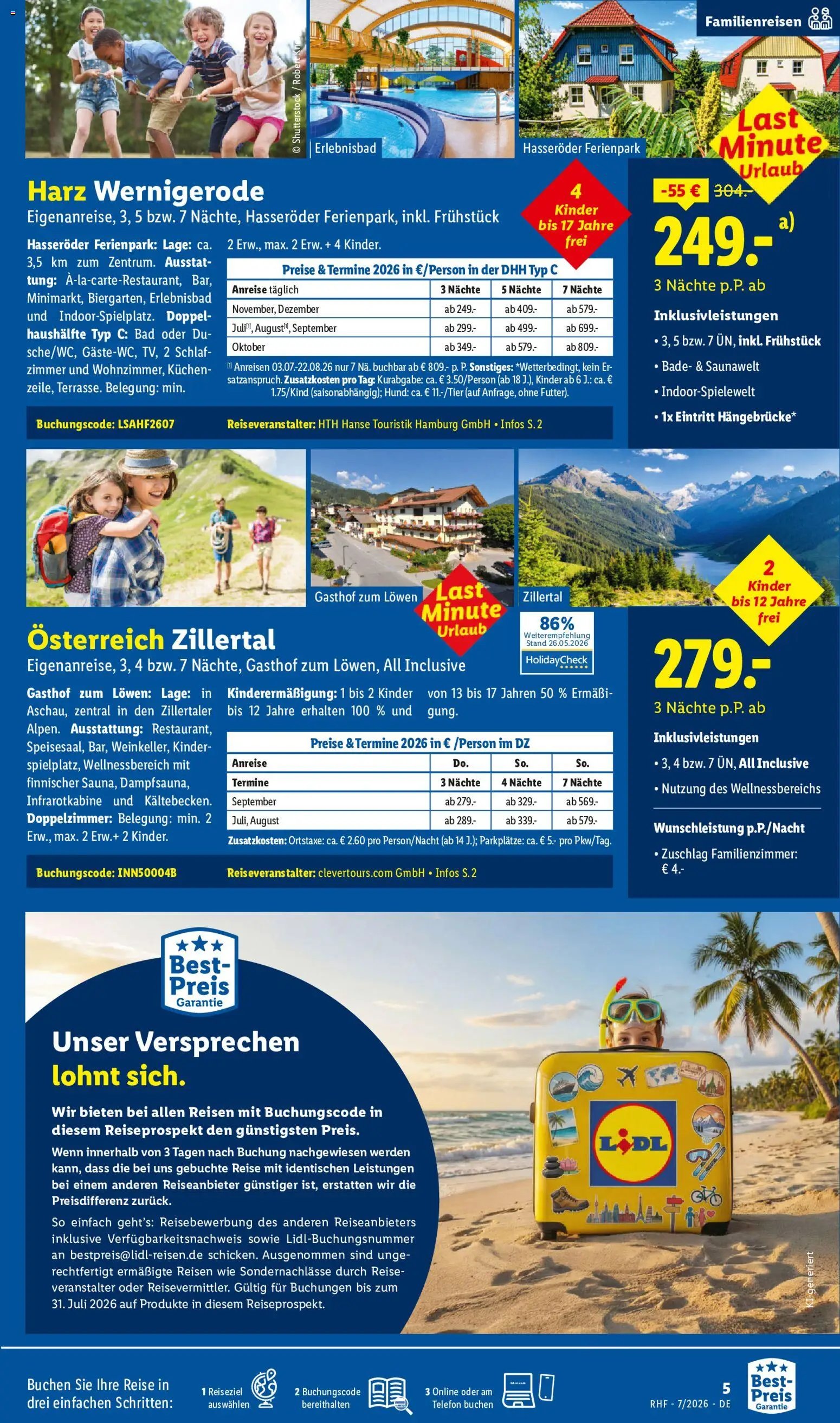 Lidl Reisen Prospekt