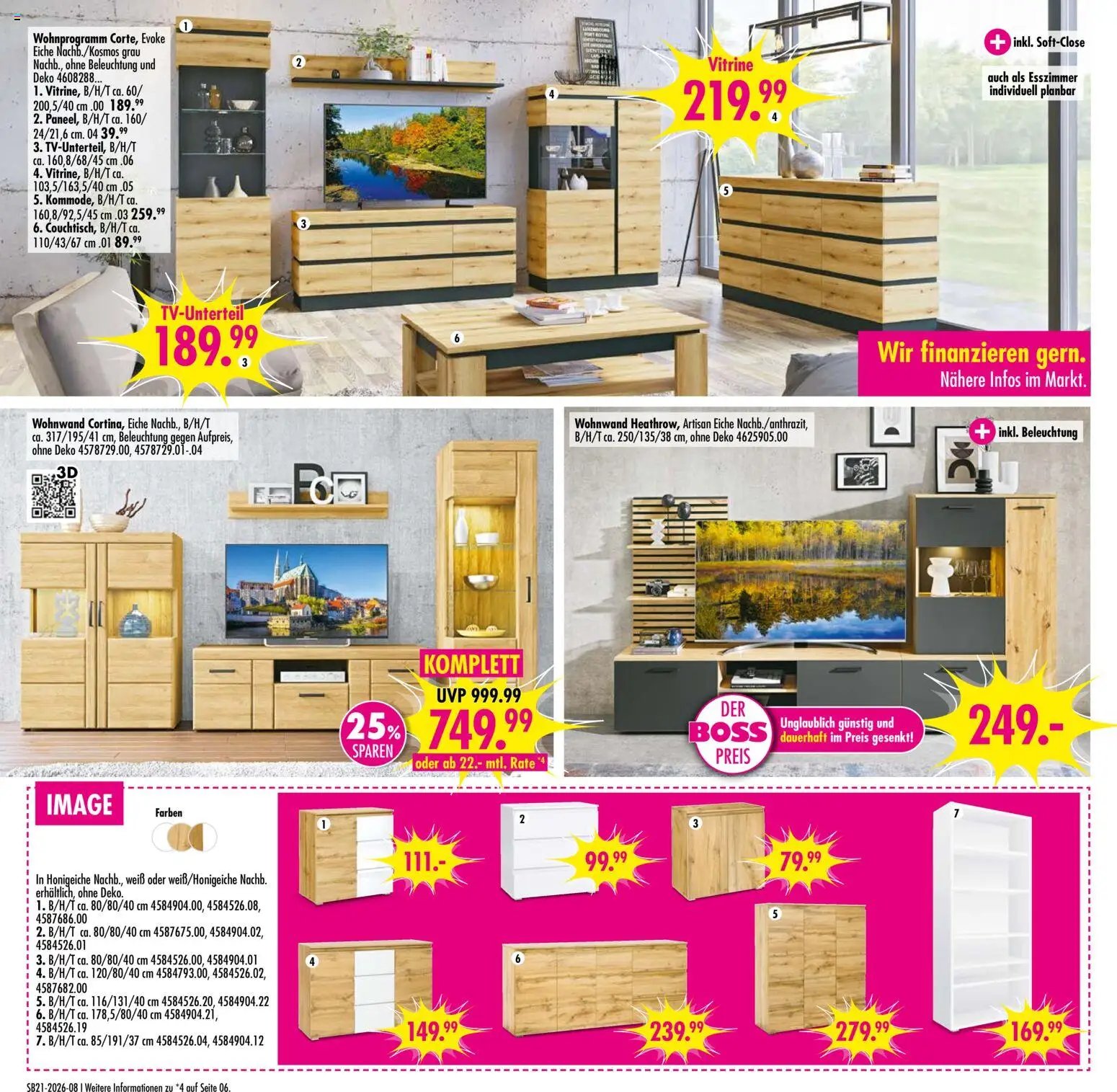SB Möbel Boss Prospekt 	