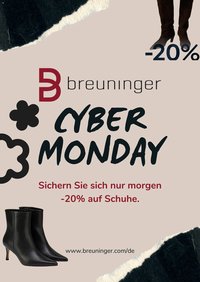 Breuninger - Cyber Monday - Ankündigung