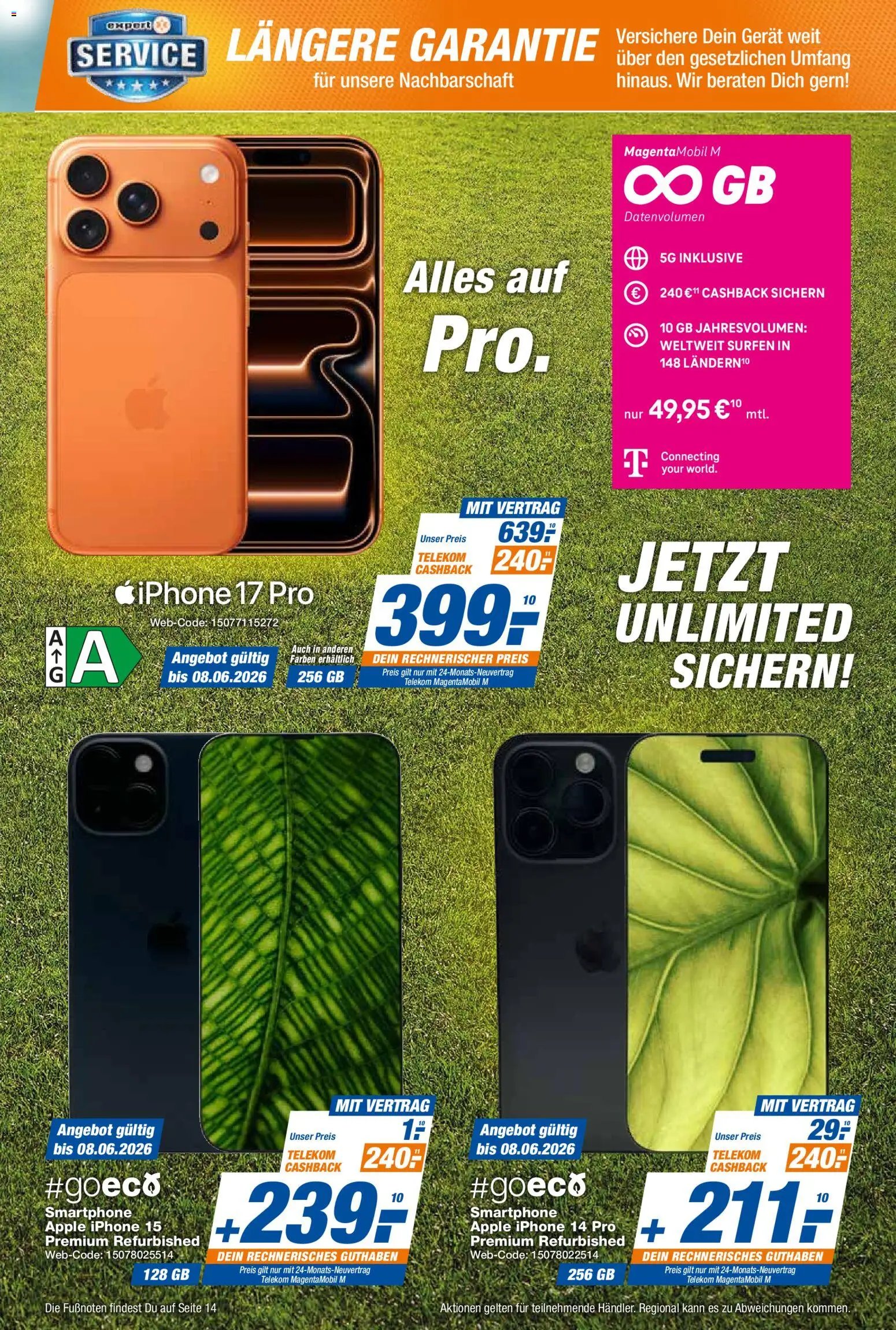 Expert Smarthphone Highlights im Juni