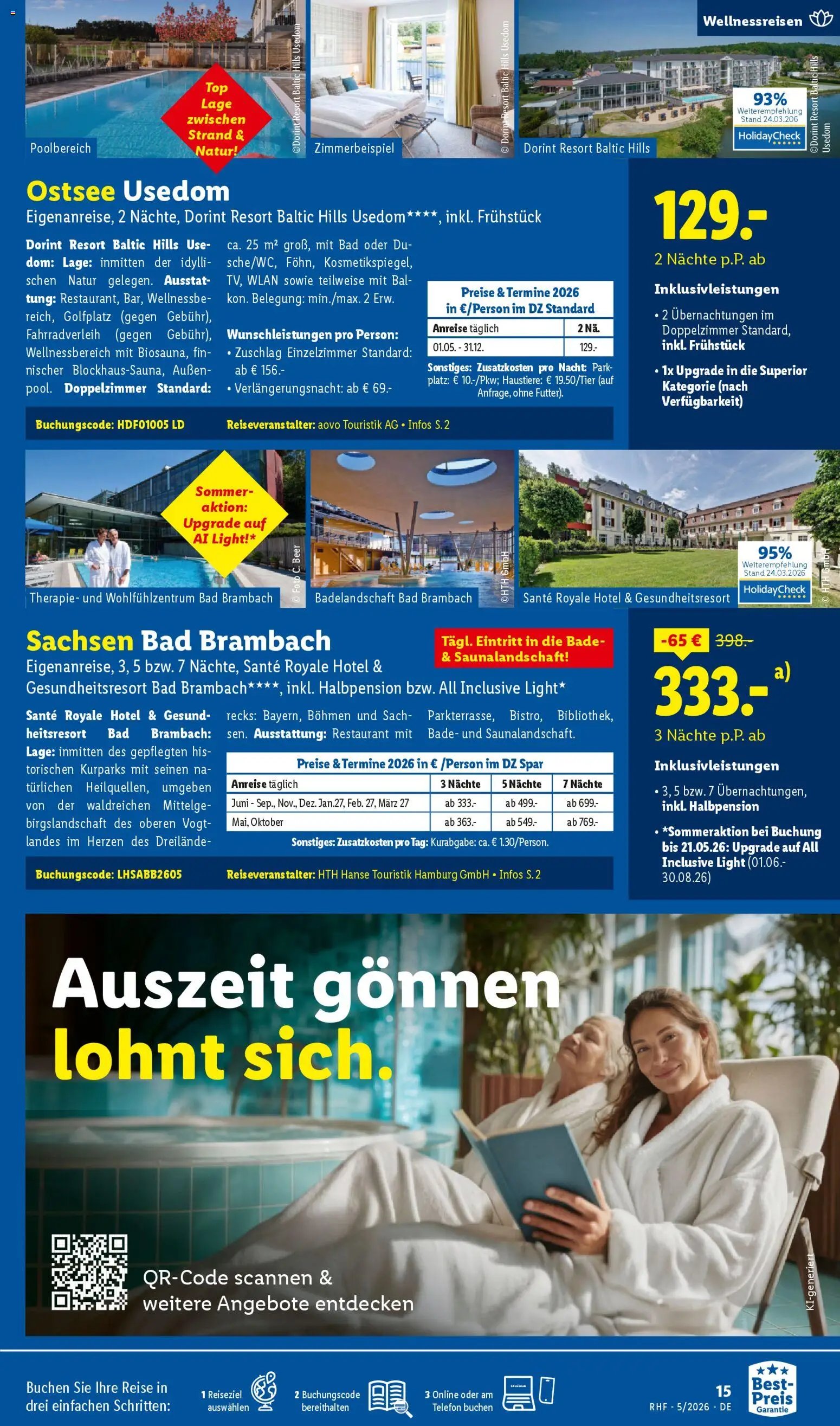 Lidl Reisen Prospekt 	
