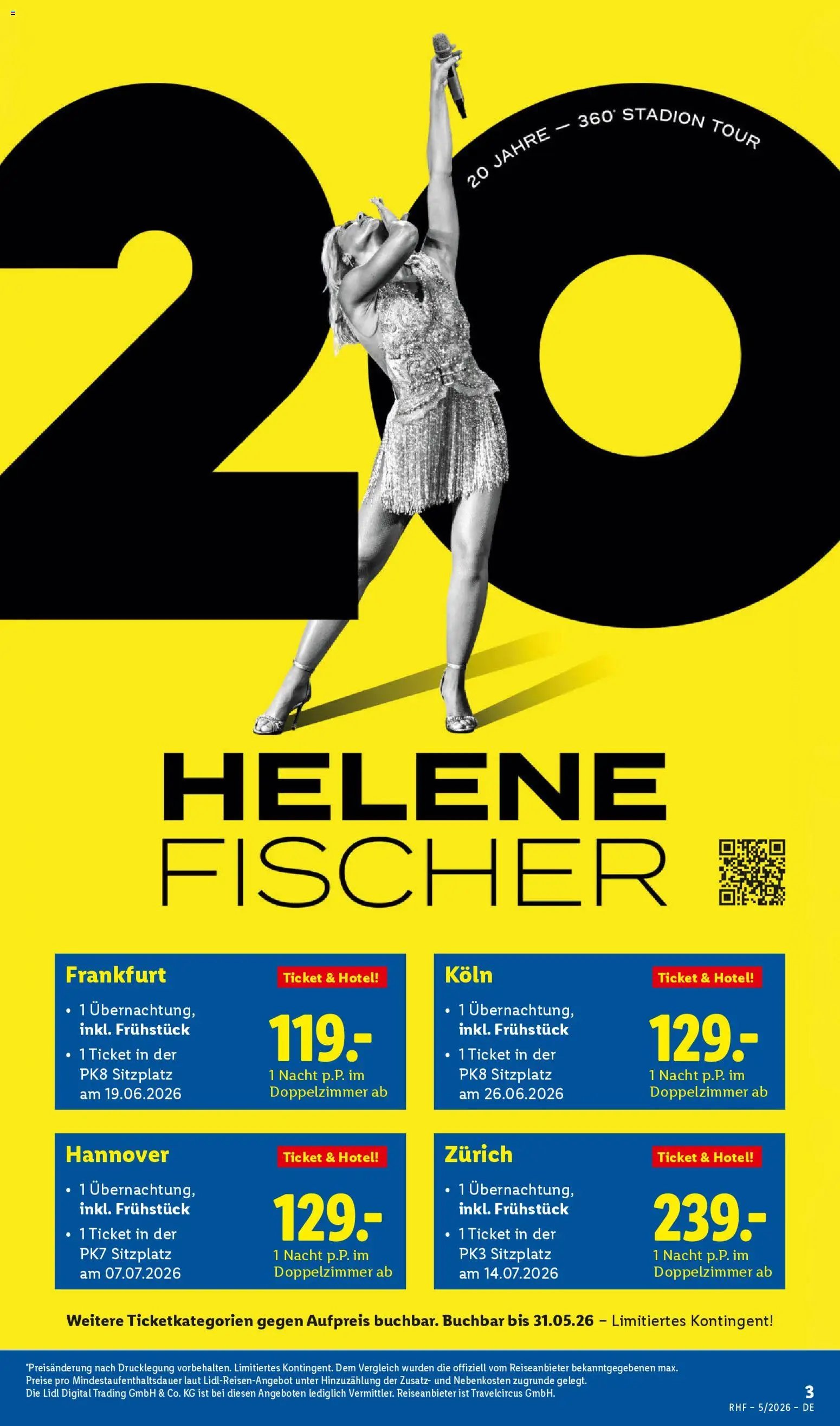 Lidl Reisen Prospekt 	