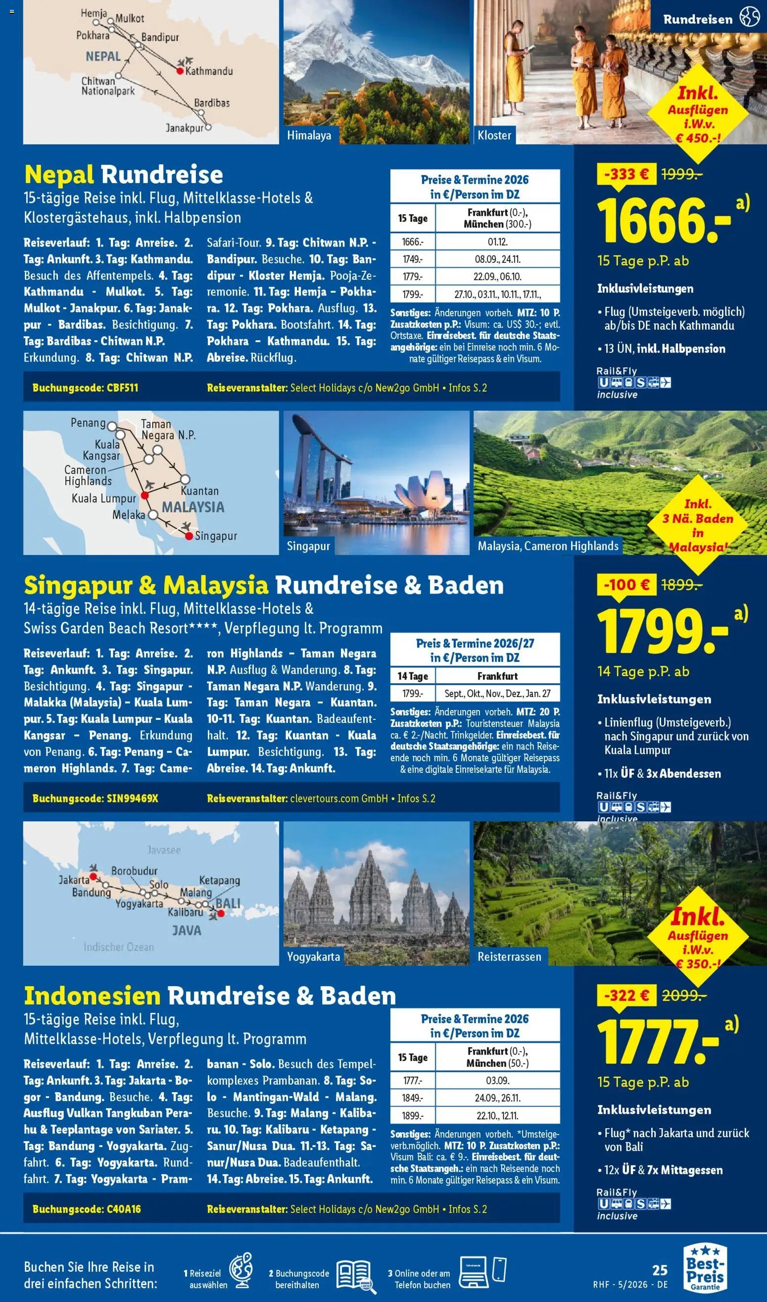 Lidl Reisen Prospekt 	