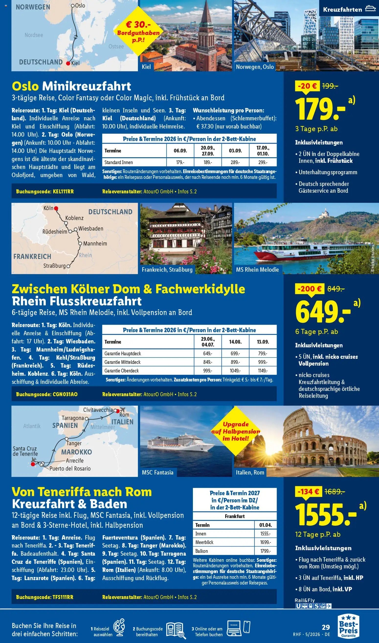 Lidl Reisen Prospekt 	