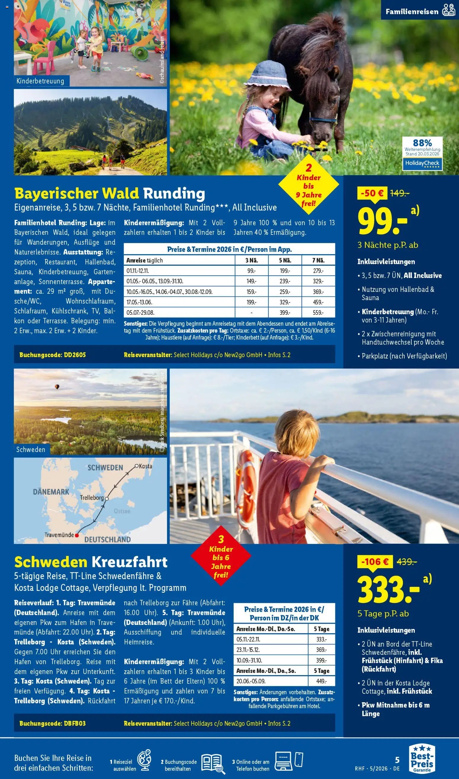 Lidl Reisen Prospekt 	