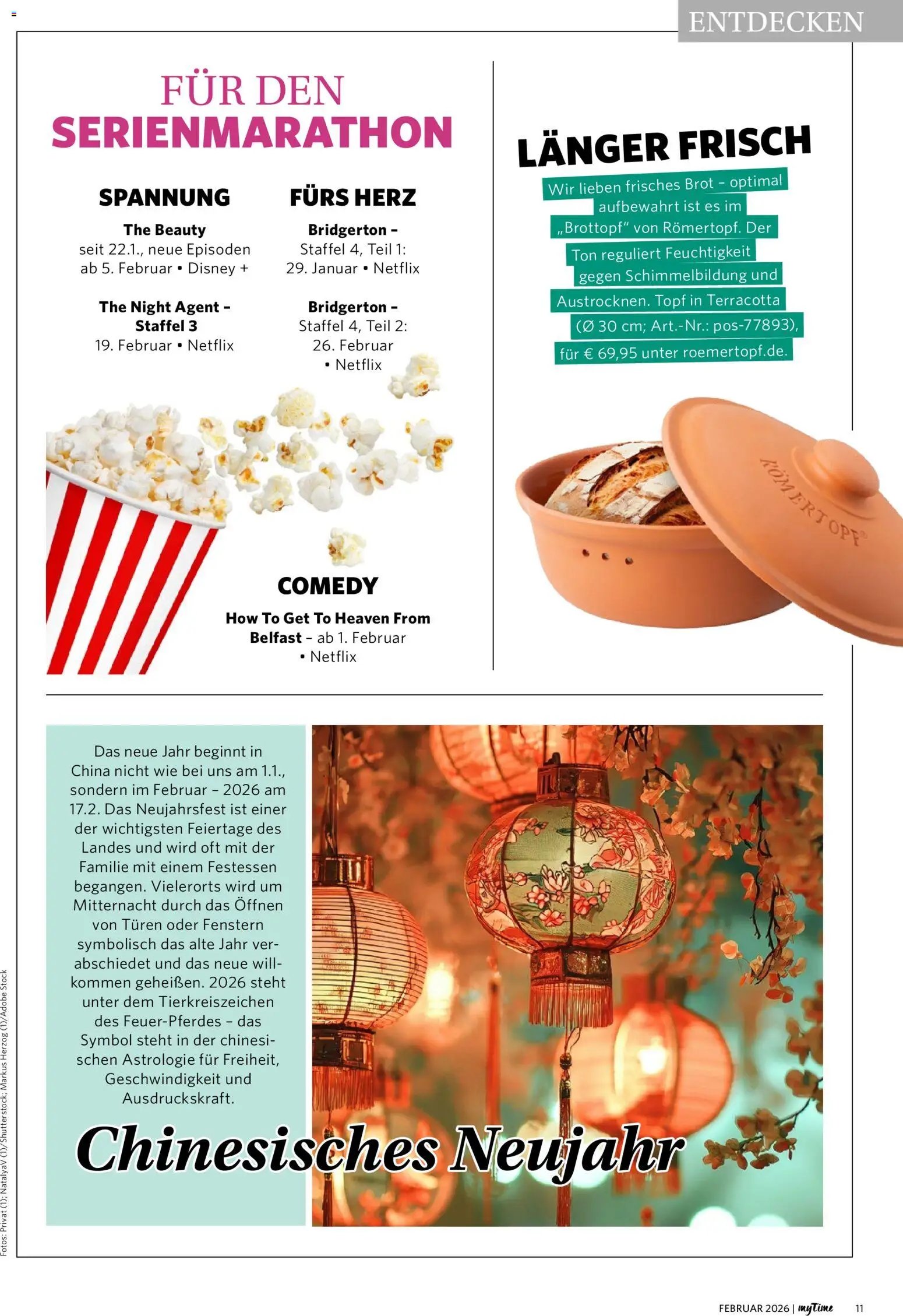 Famila Nordwest myTime Februar 2026