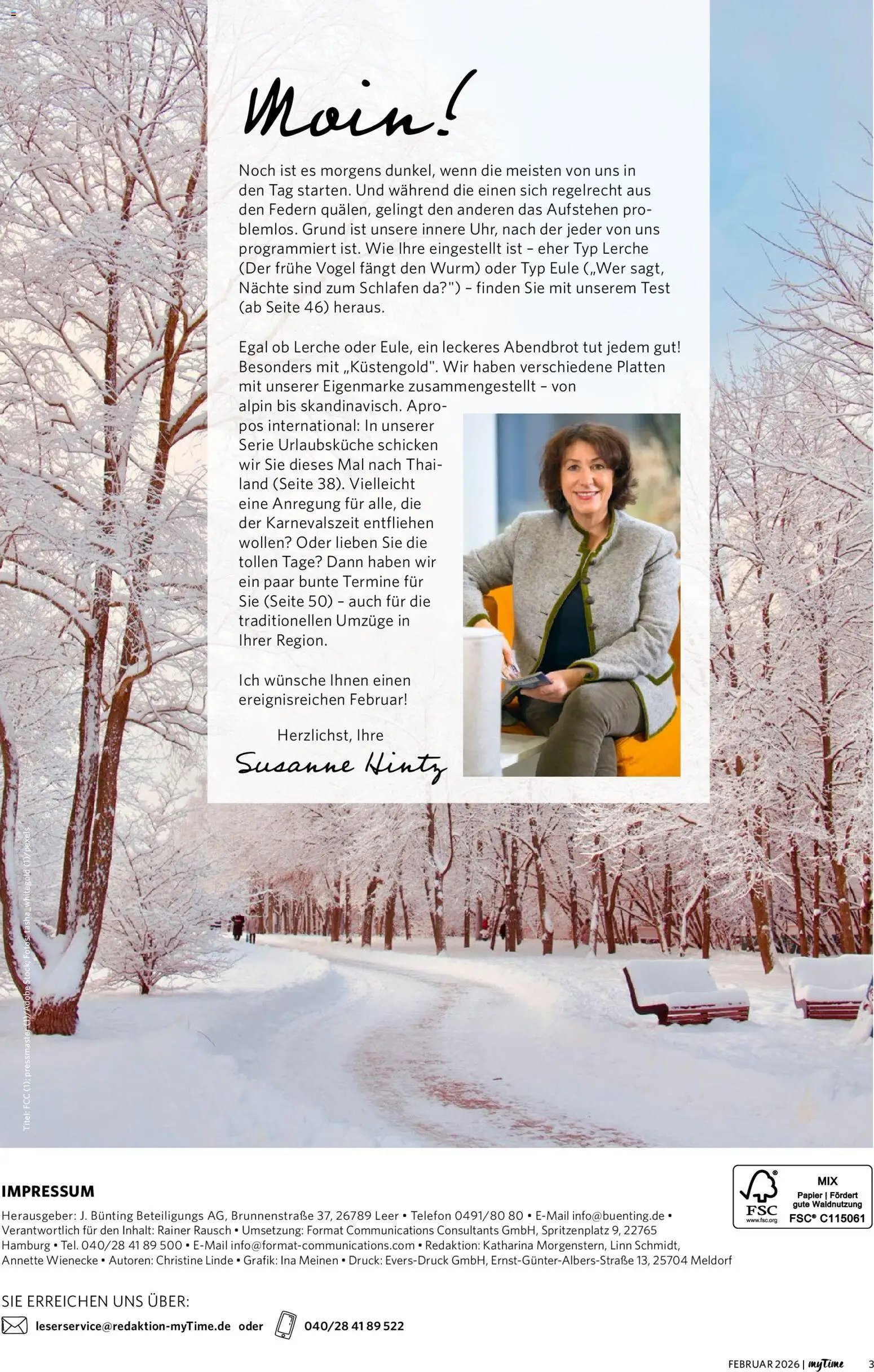 Famila Nordwest myTime Februar 2026