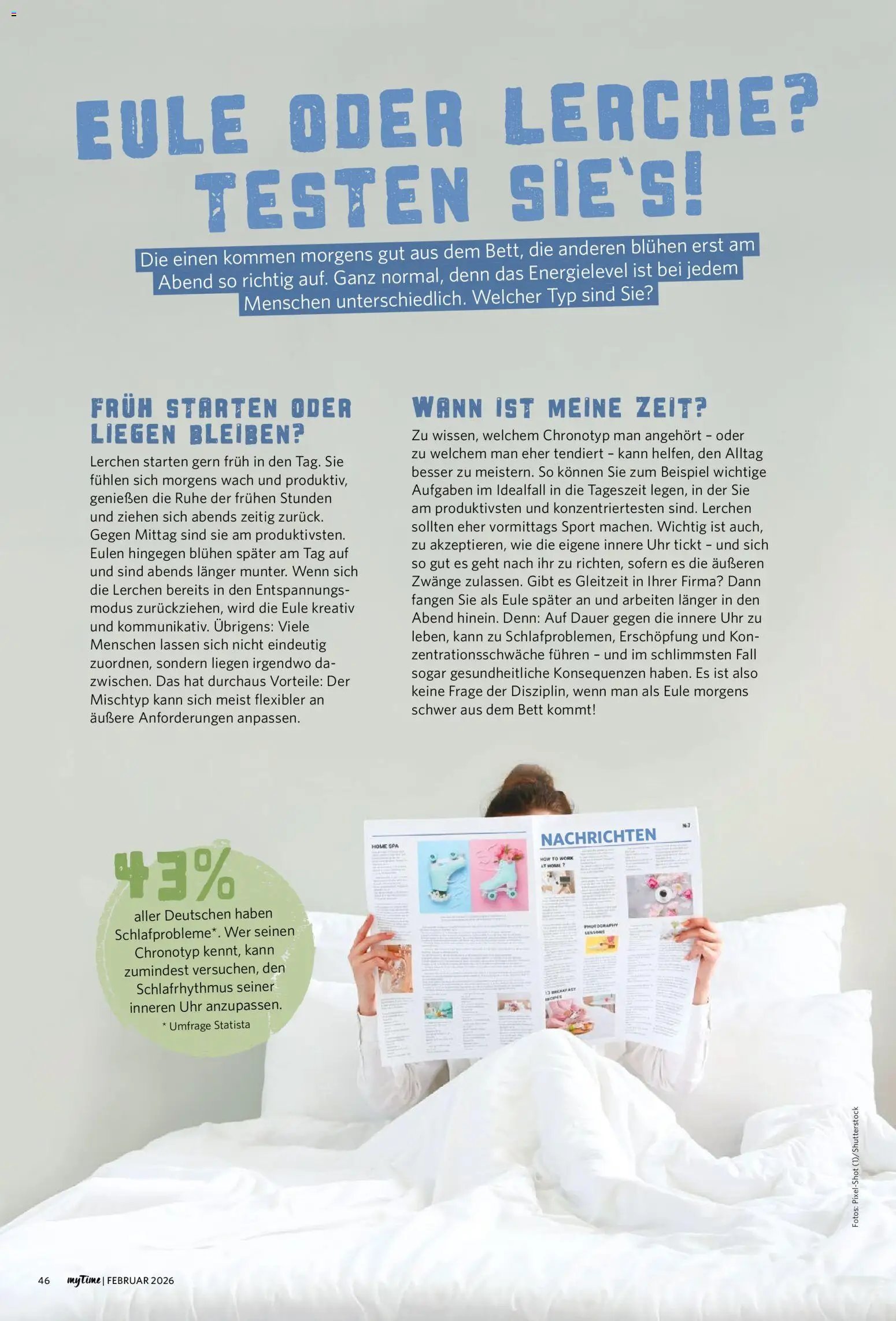 Famila Nordwest myTime Februar 2026