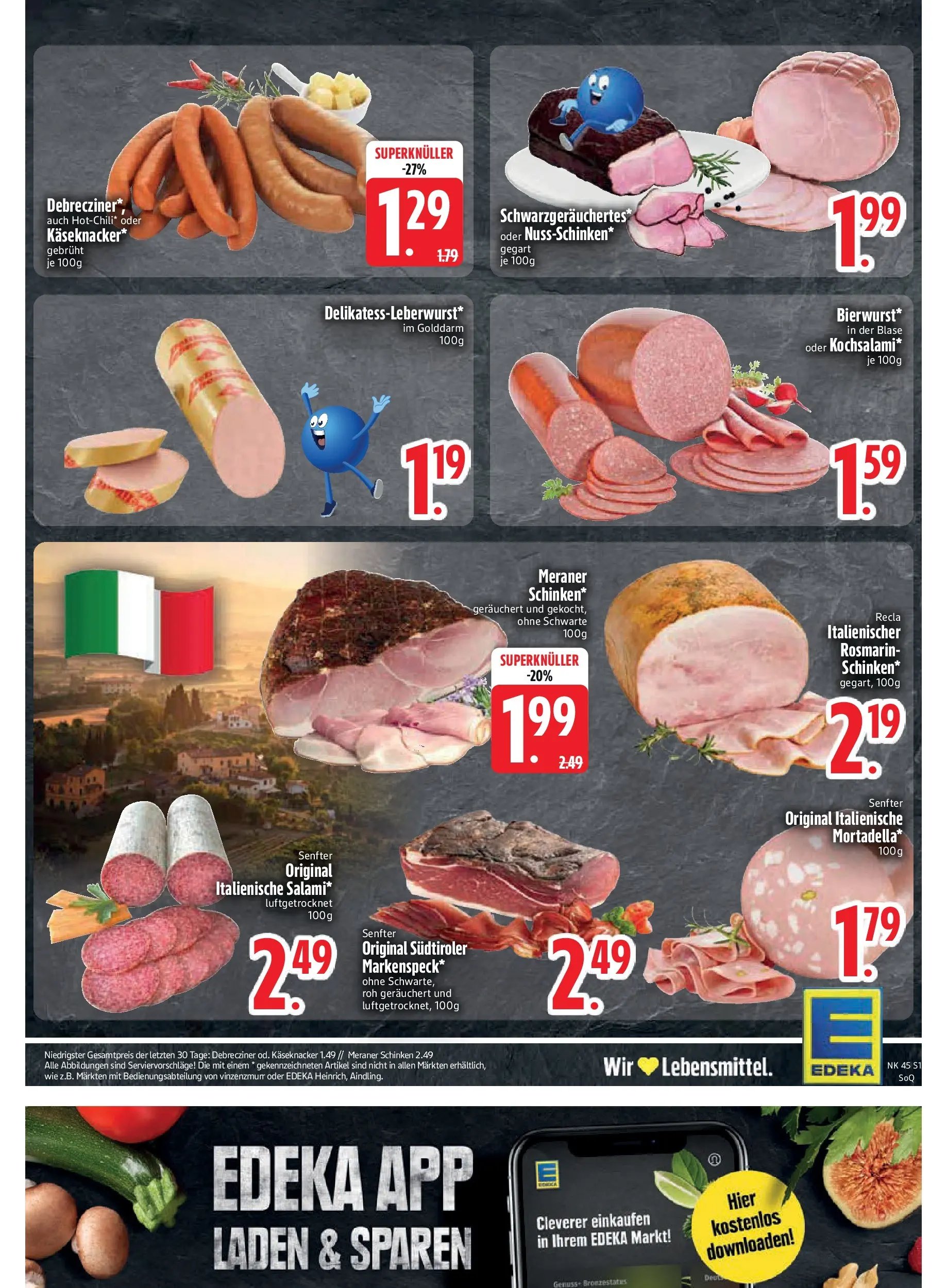 Edeka prospekt Neumarkt St. Veit	