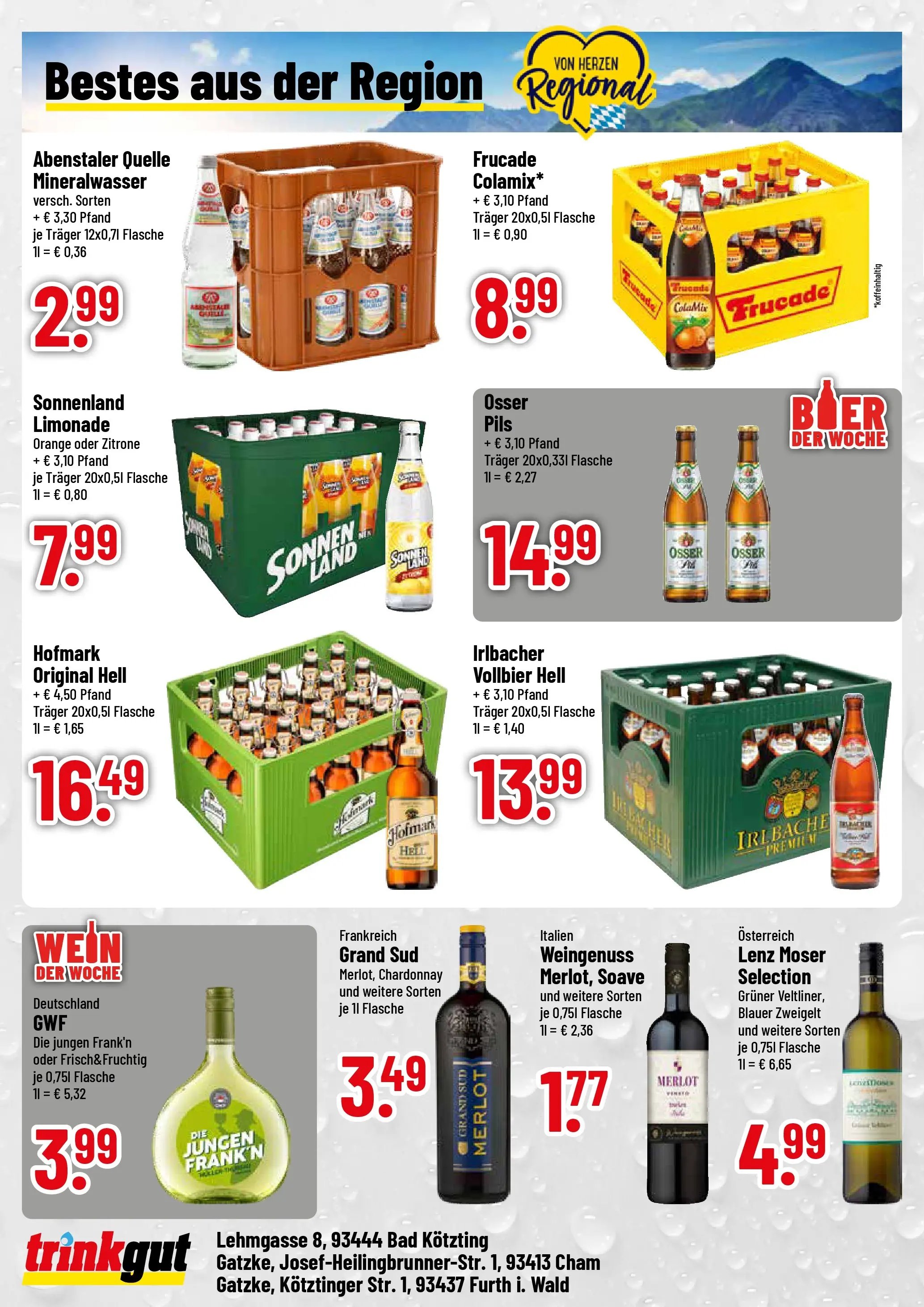 Trinkgut Prospekt Bad Kötzting	