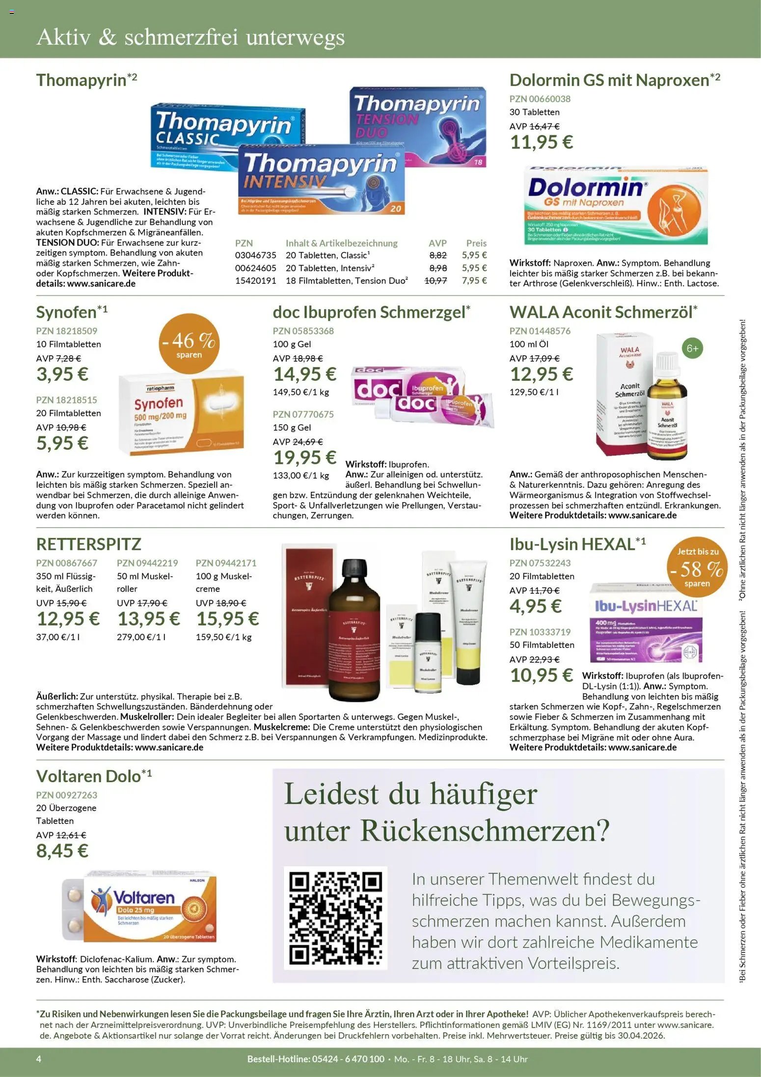 Sanicare Prospekt 	 (2026-03-03 - 2026-04-30)