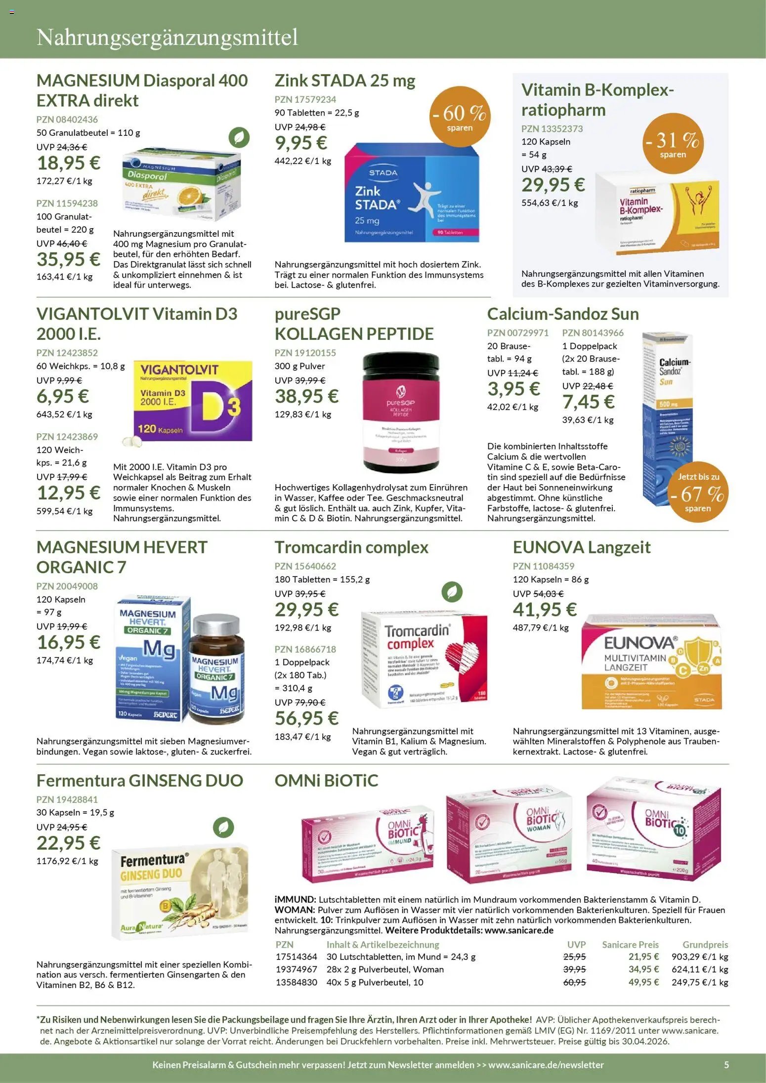 Sanicare Prospekt 	 (2026-03-03 - 2026-04-30)