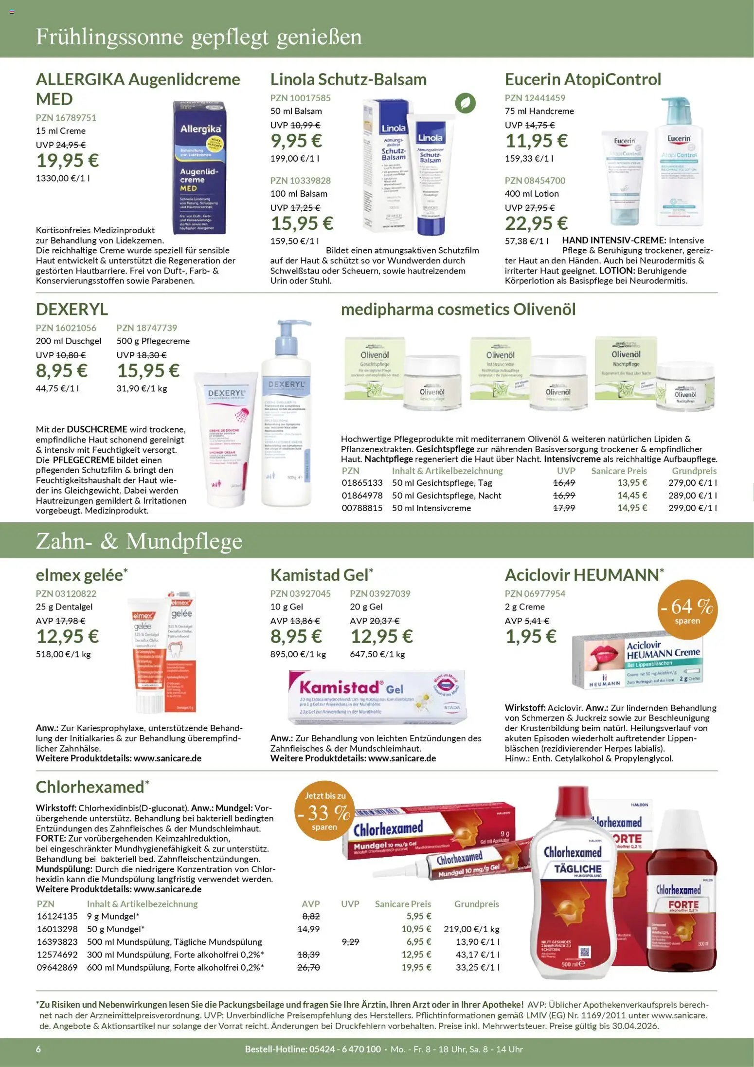 Sanicare Prospekt 	 (2026-03-03 - 2026-04-30)