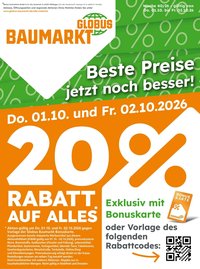 Globus Baumarkt Prospekt Berlin-Treptow