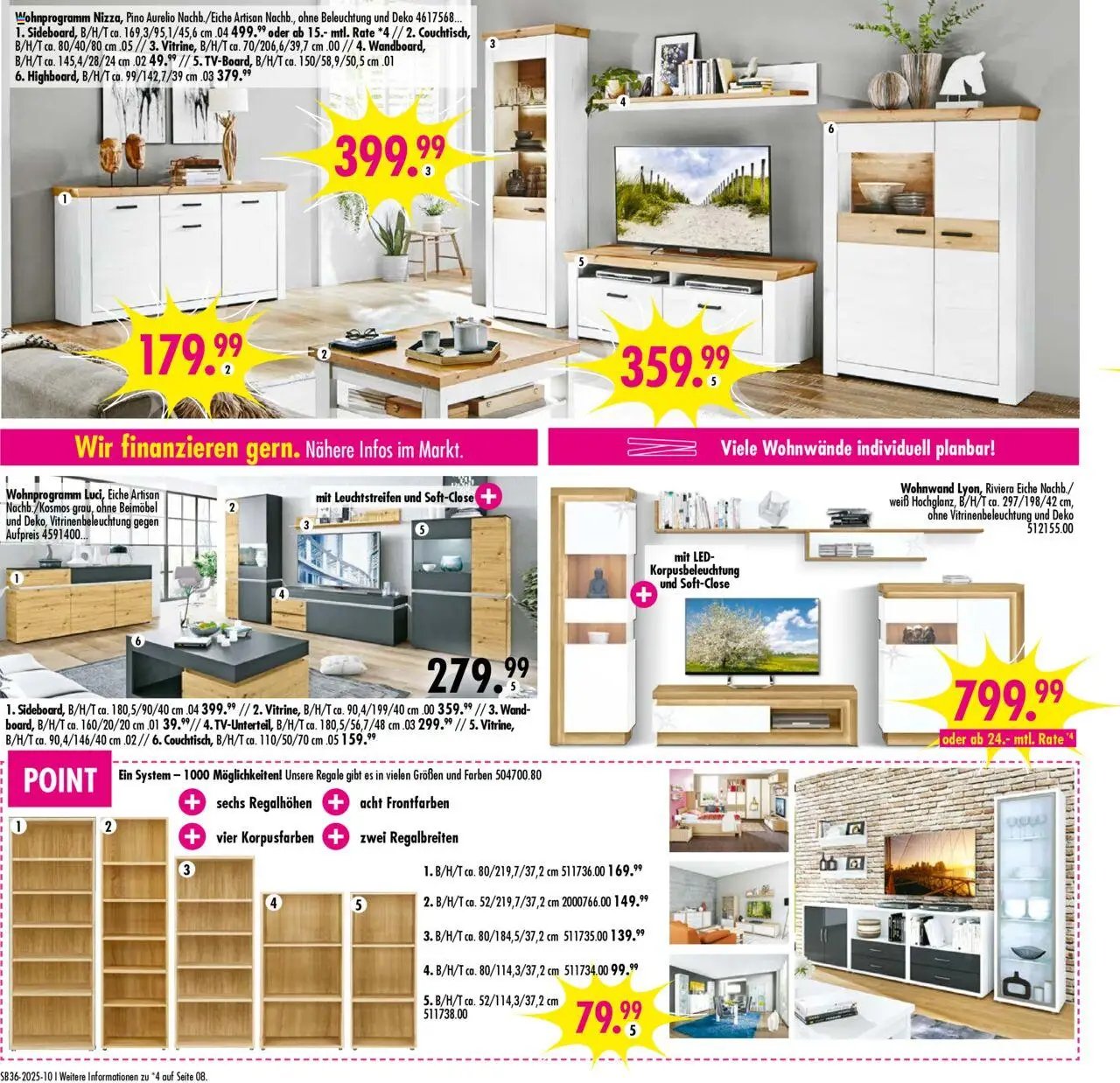 SB Möbel Boss Prospekt 	 (2025-08-30 - 2025-09-05) | 10