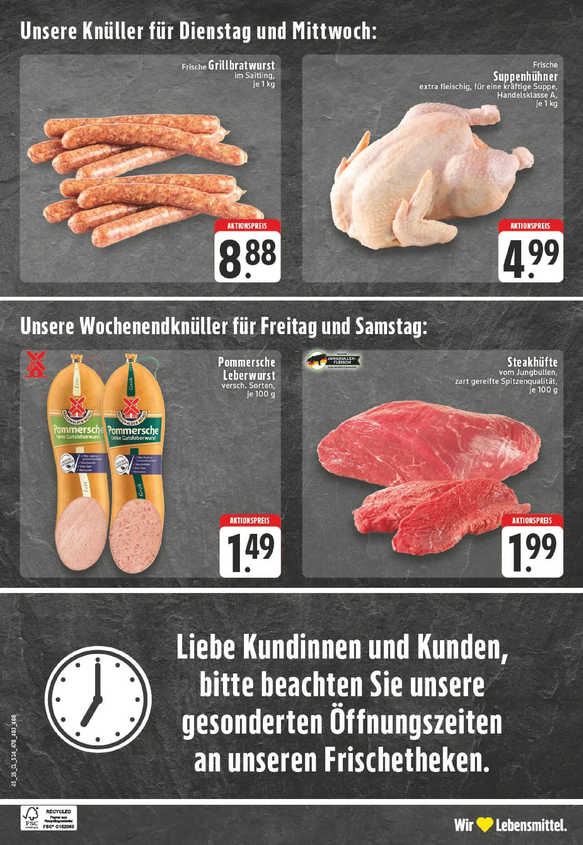 Edeka prospekt Hennef - Stossdorf	