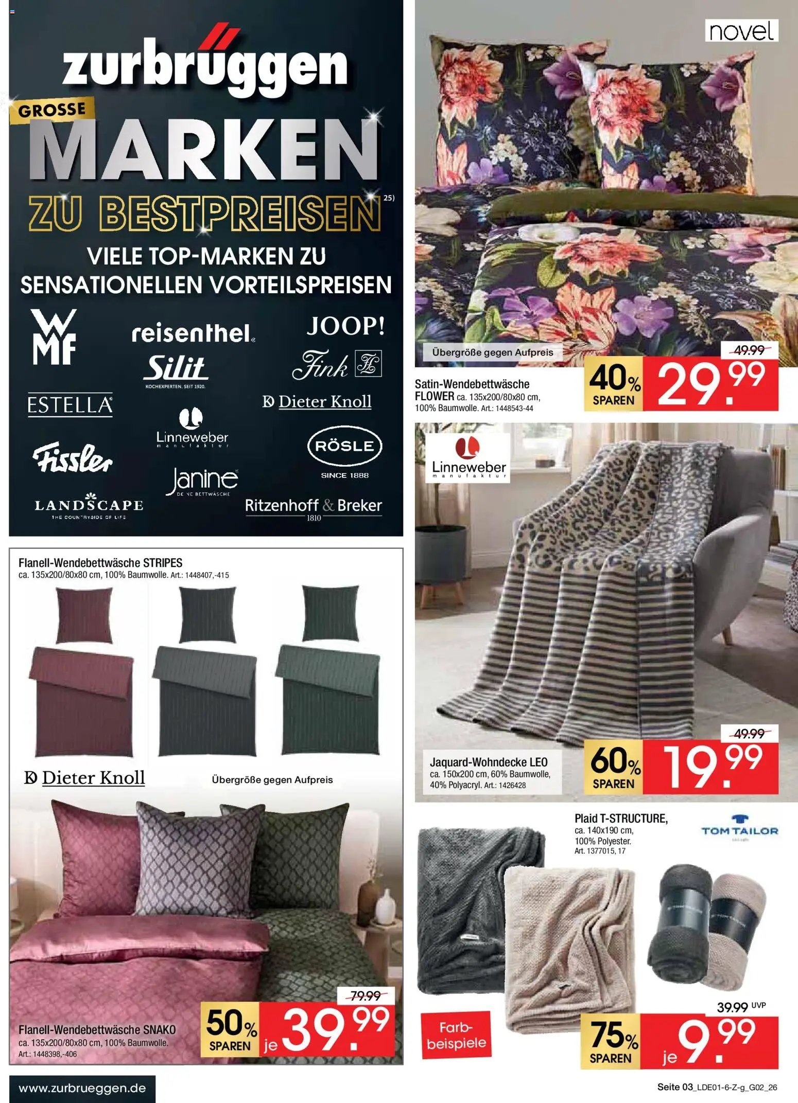 Zurbrüggen Große Marken-Sensation