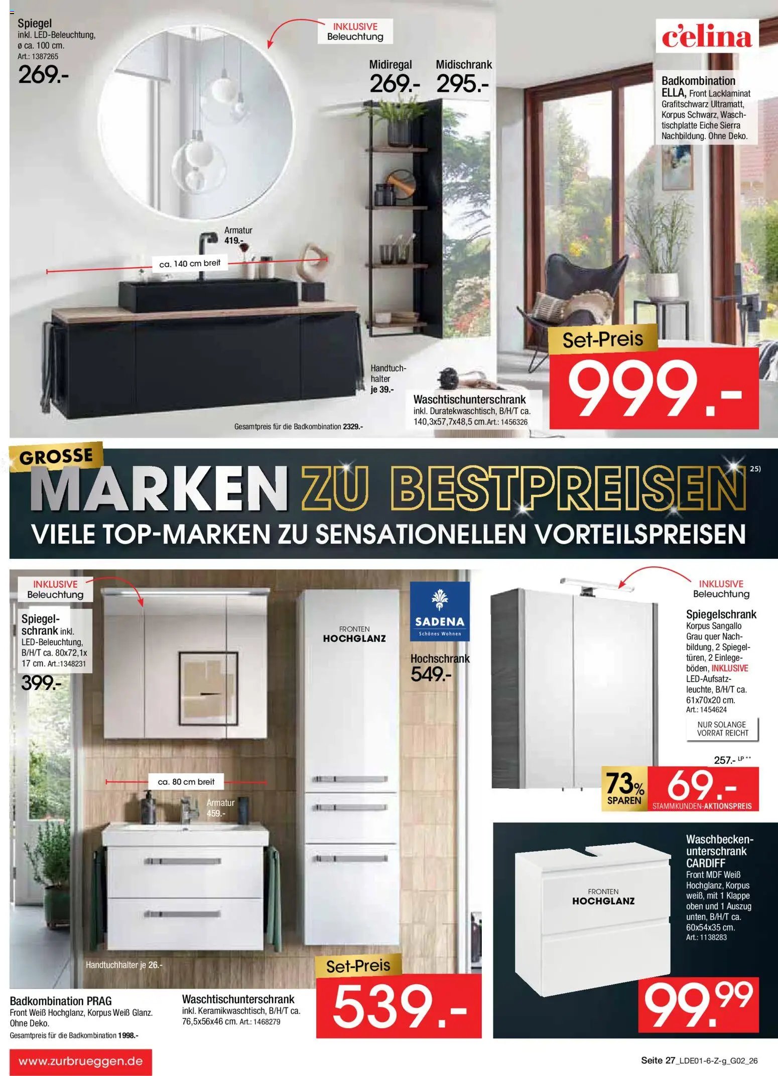 Zurbrüggen Große Marken-Sensation