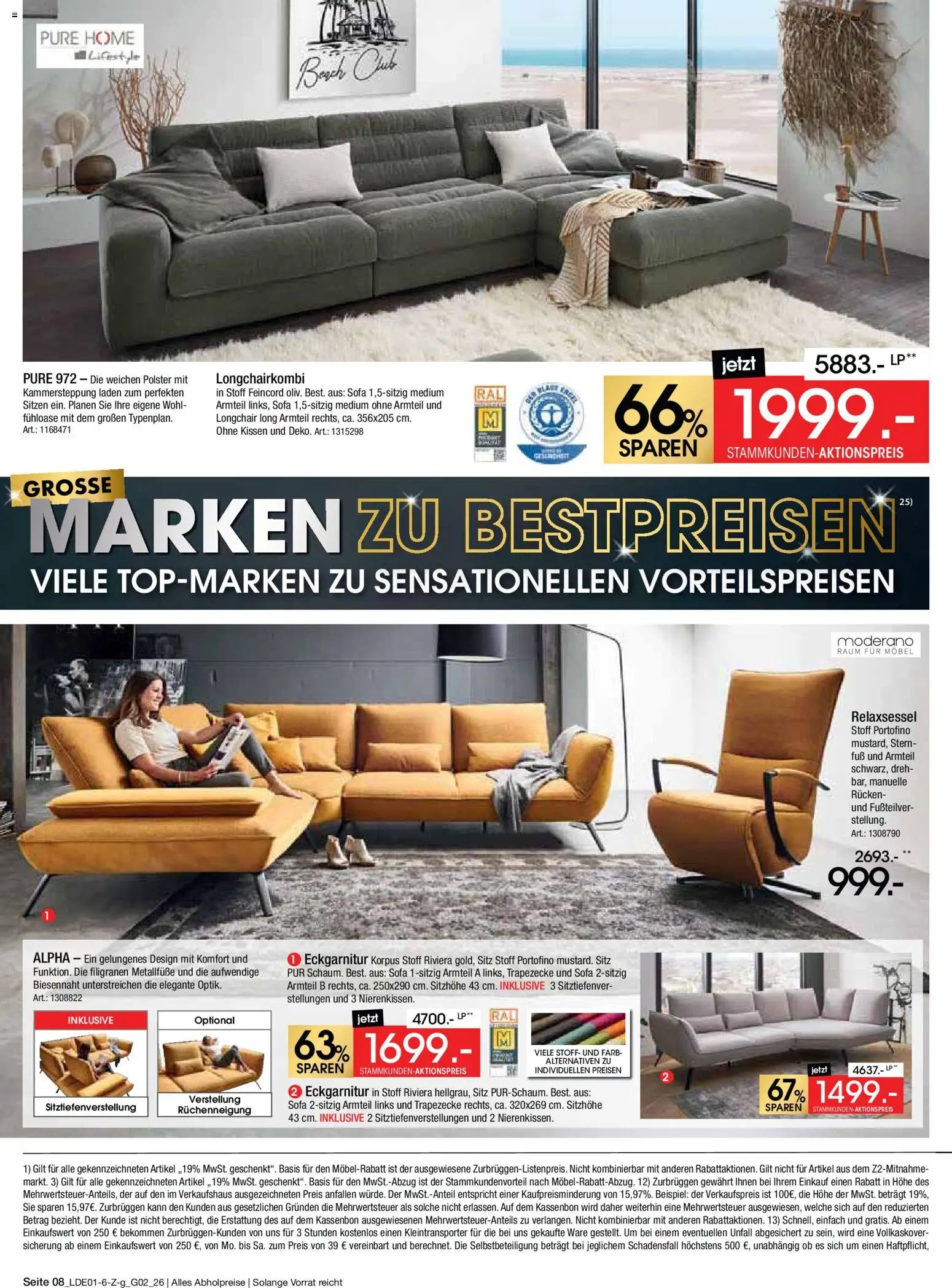 Zurbrüggen Große Marken-Sensation