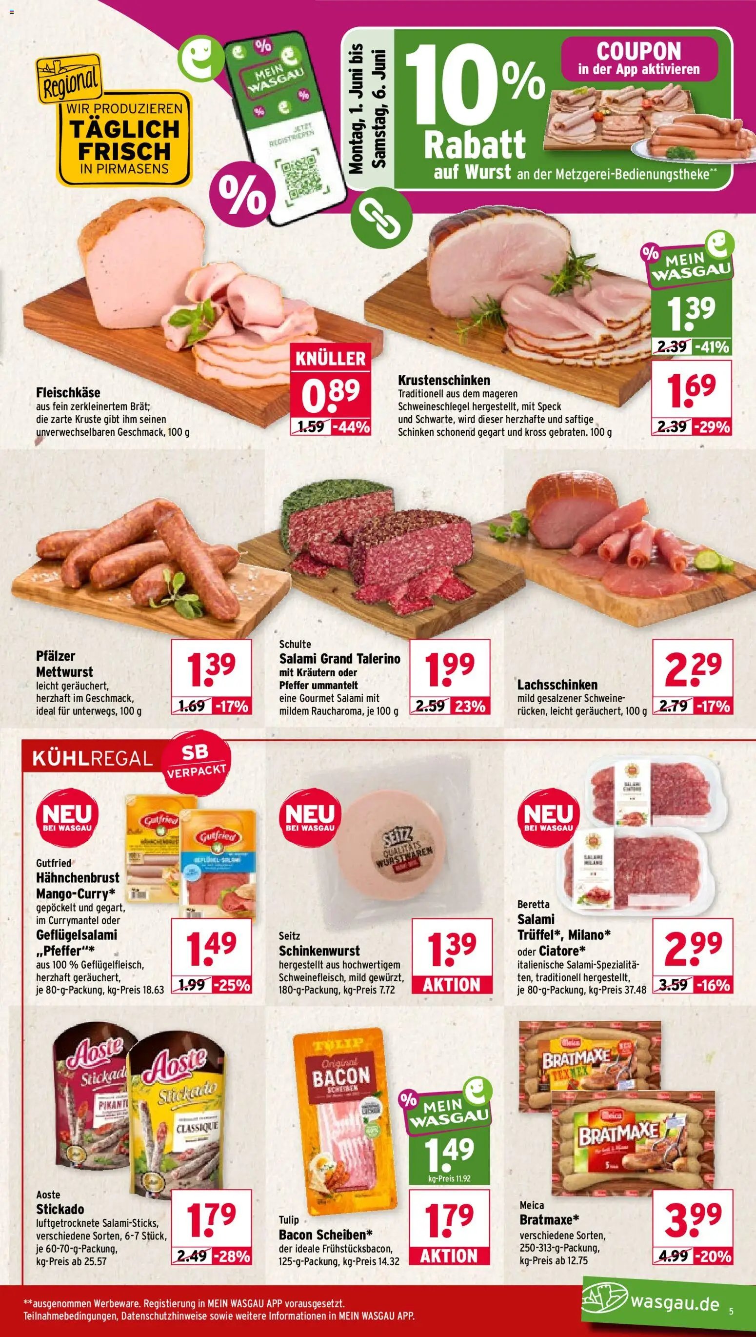 Wasgau Prospekt