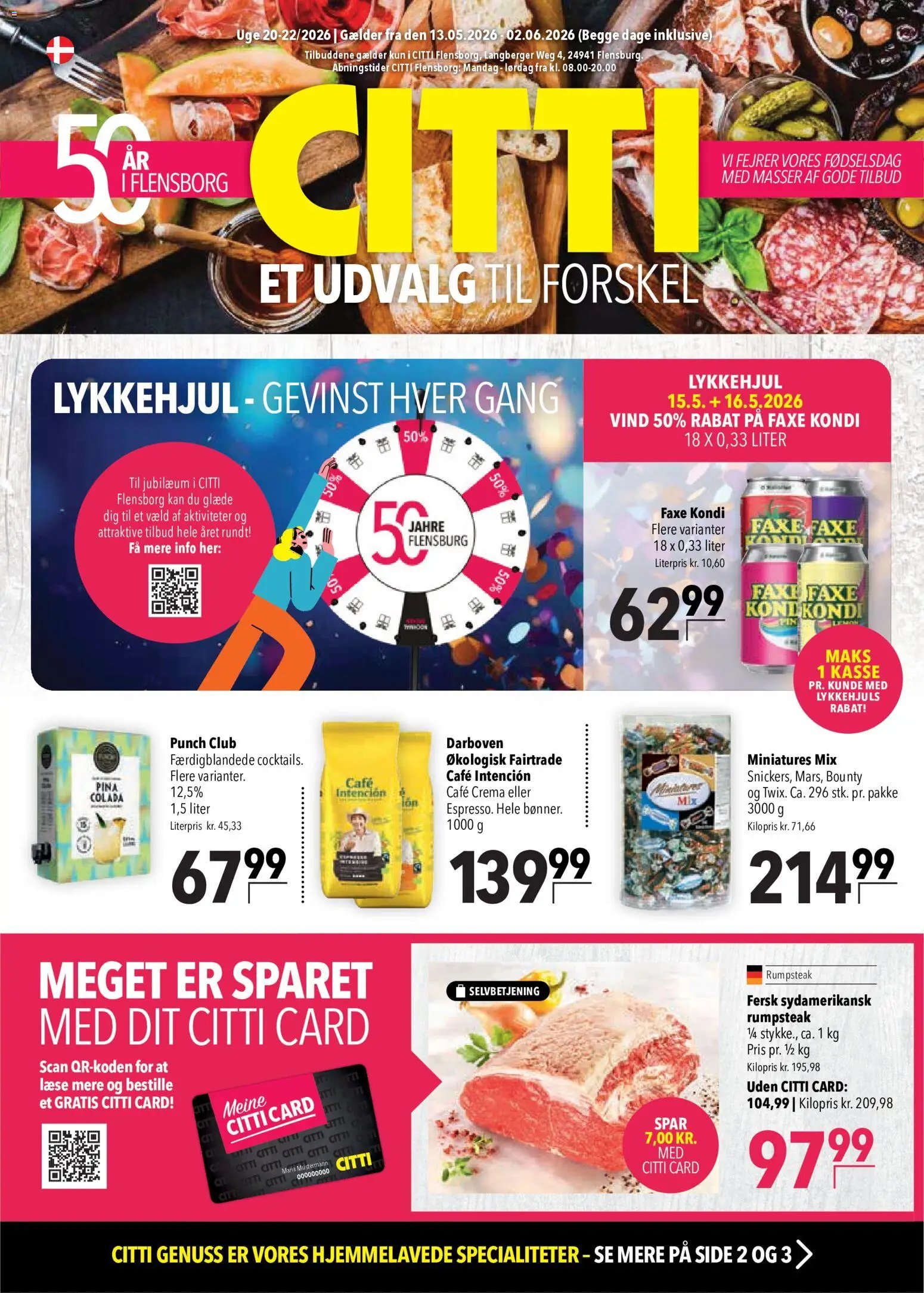 CITTI Markt Dänemark-Werbung