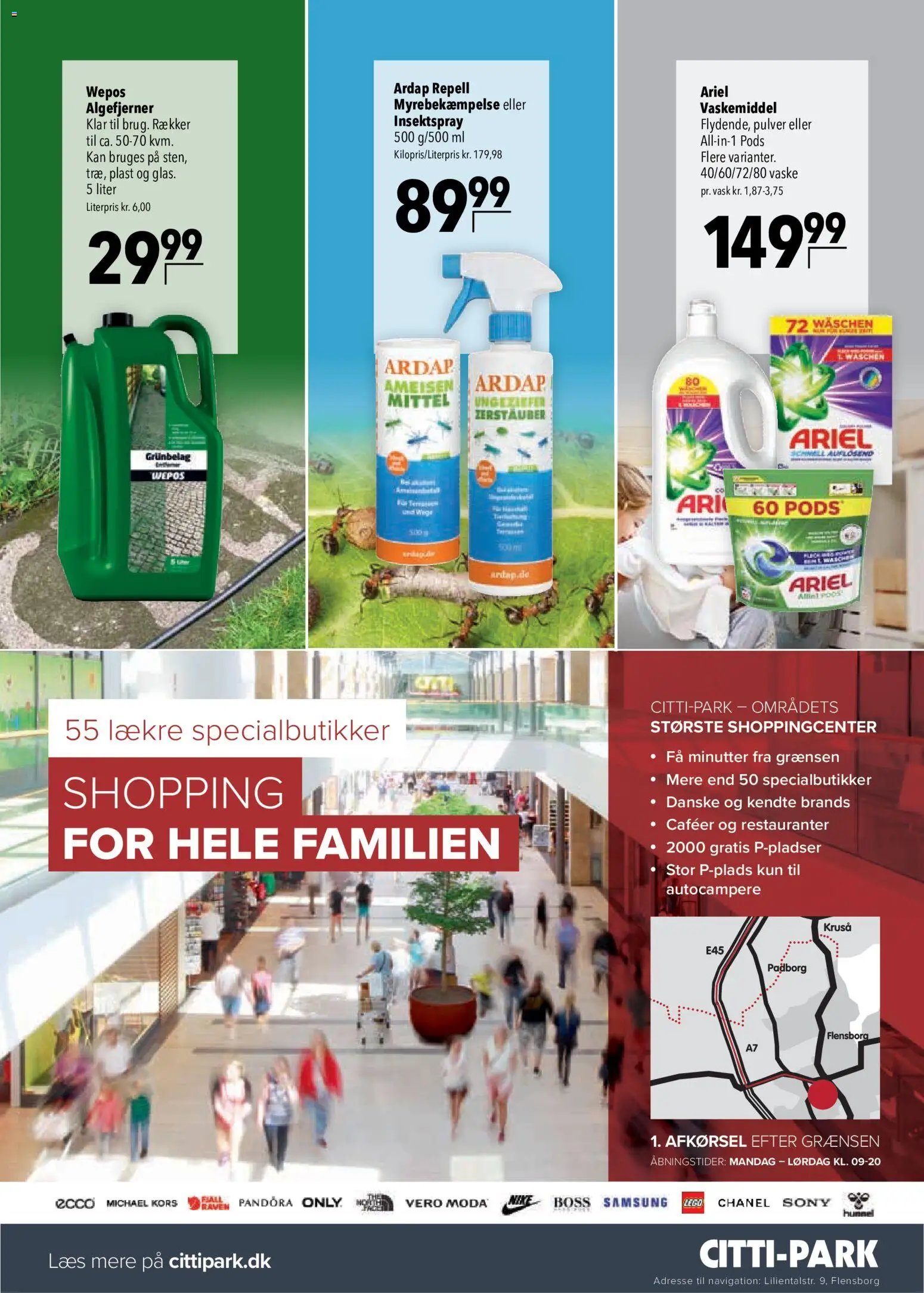 CITTI Markt Dänemark-Werbung