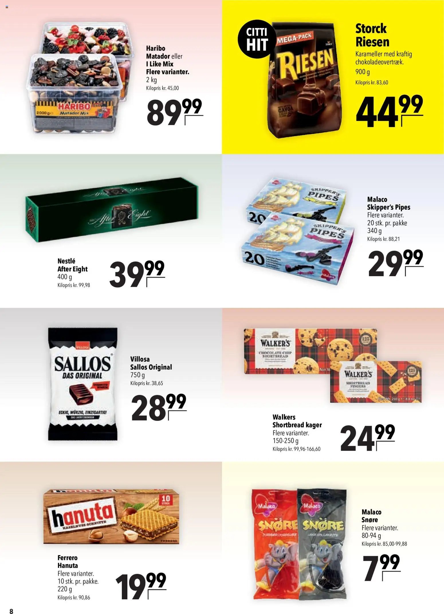 CITTI Markt Dänemark-Werbung
