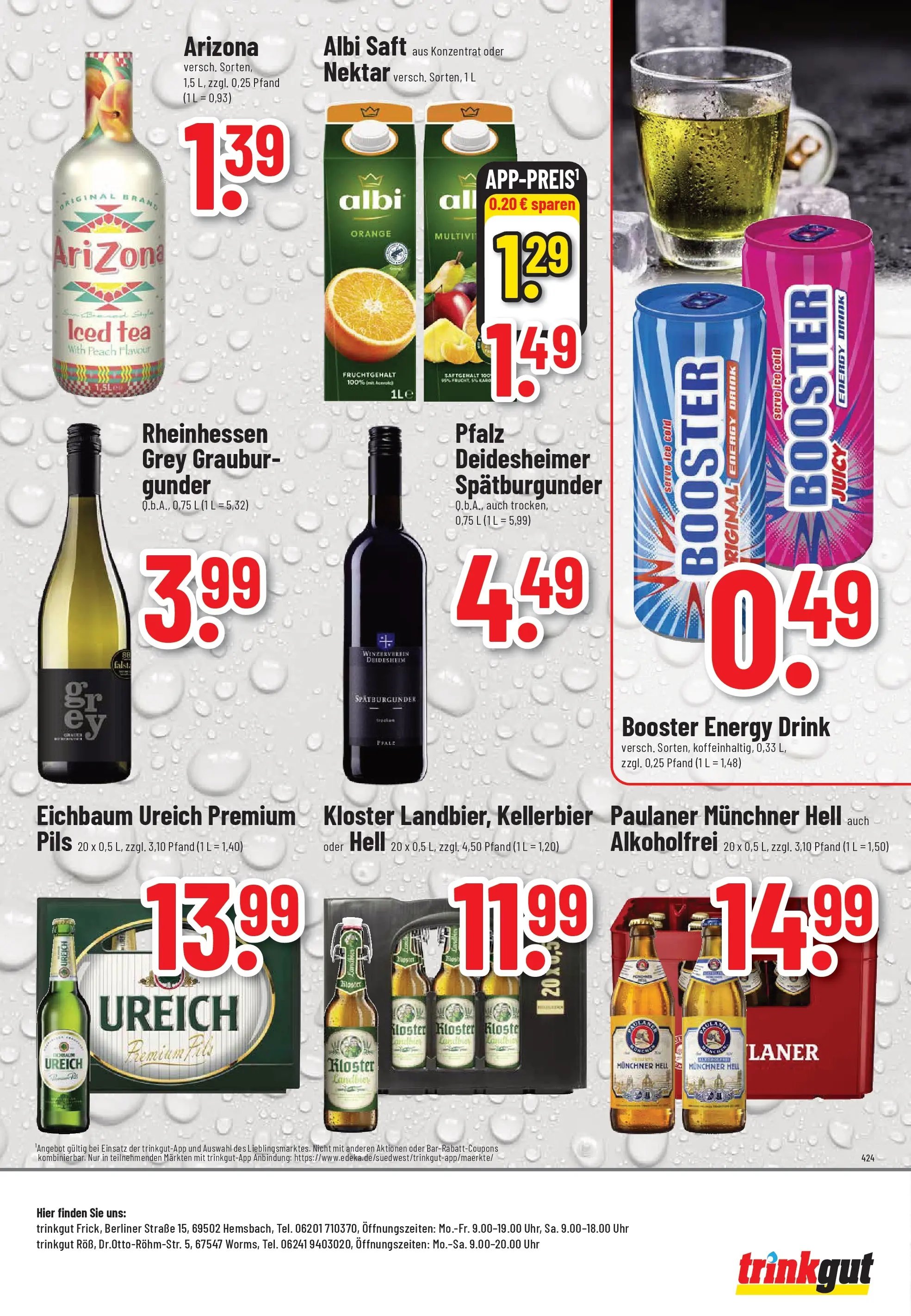 Trinkgut Prospekt Hemsbach	